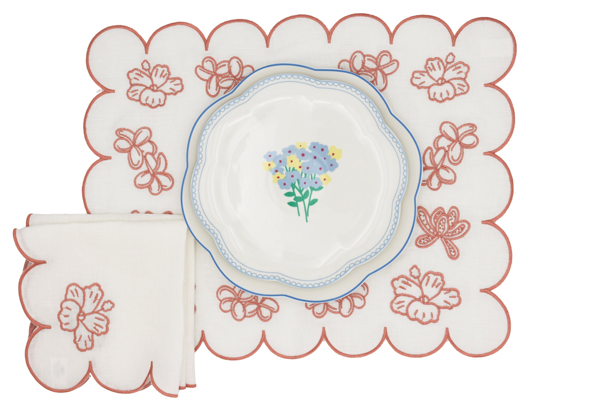 Meadow Flora Starter Plate - Set of 4 (+1 Bonus Plate) Ro'Table