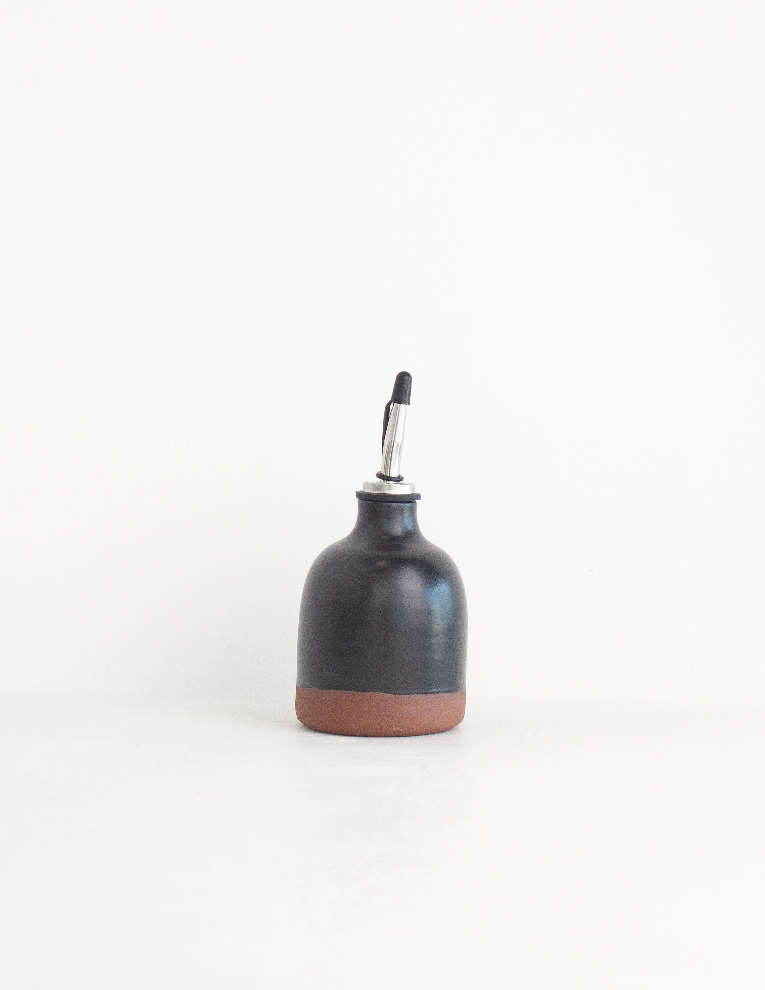 Small Oil Cruet Black Oak Art