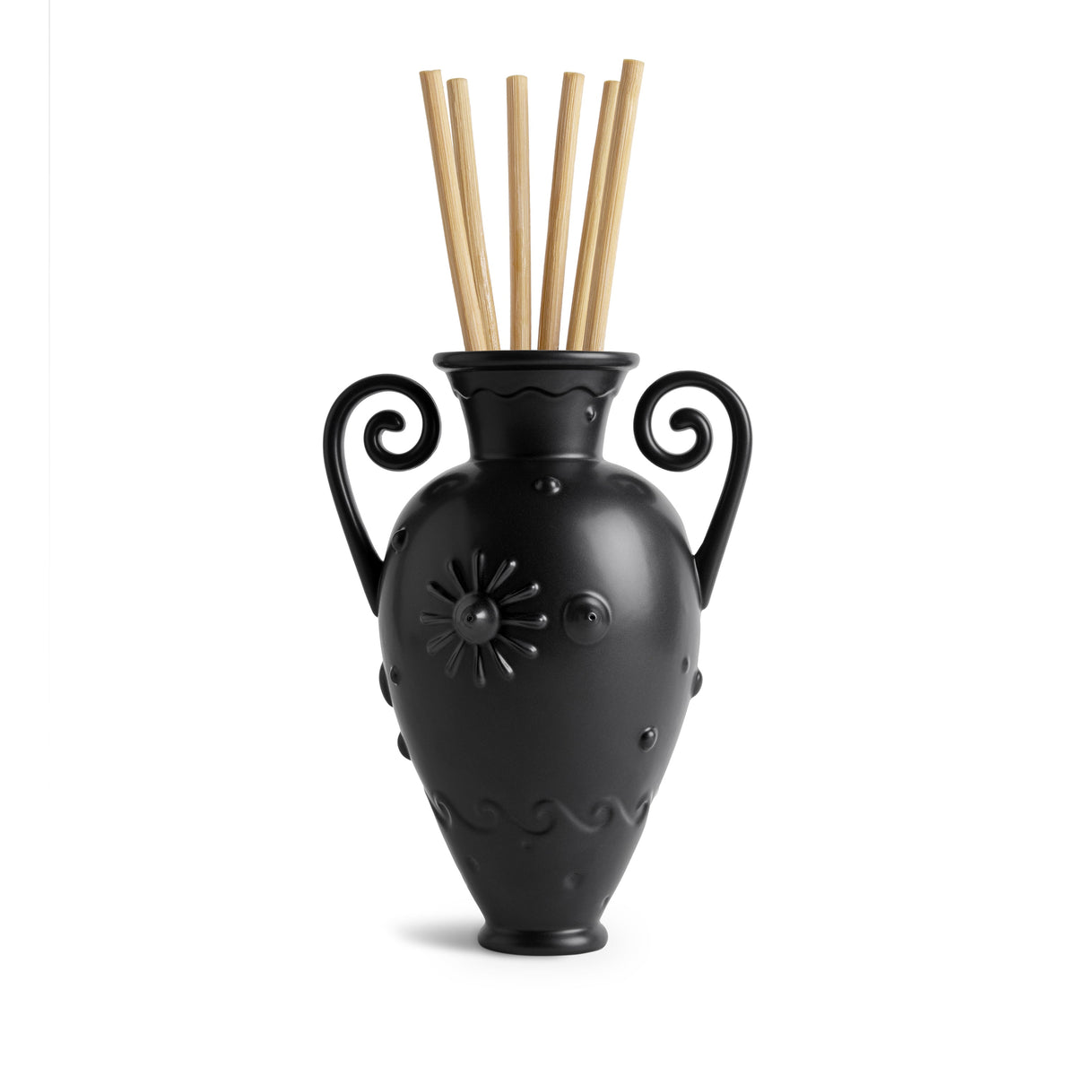Pantheon Orpheus Amphora Veti-Vert Diffuser Set – Black by L'Objet