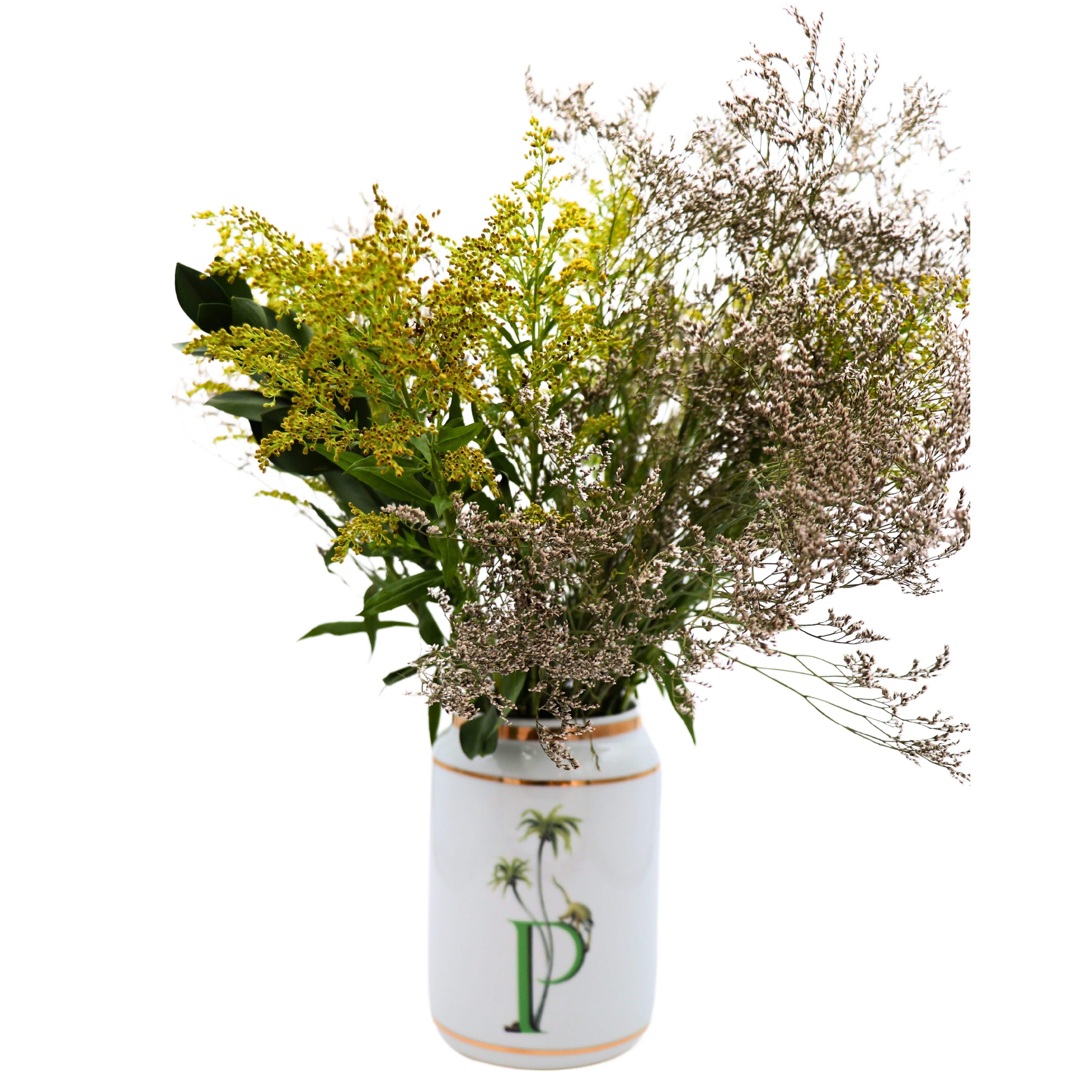 P for Primate Vase Ro'Table