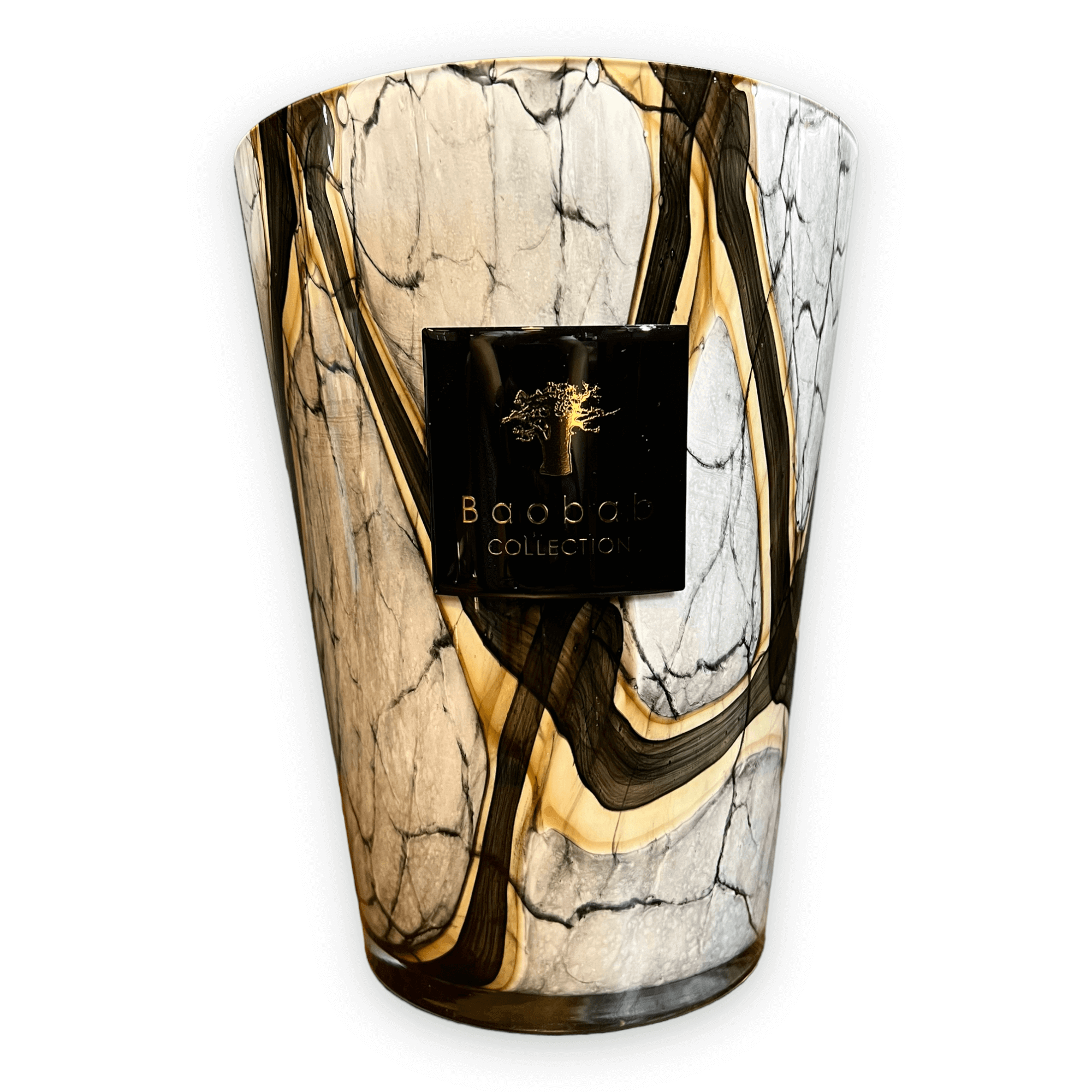 Baobab Collection - Candle Stones Marble - Leather-Tuberose-Berries - MAX24 - Coastous