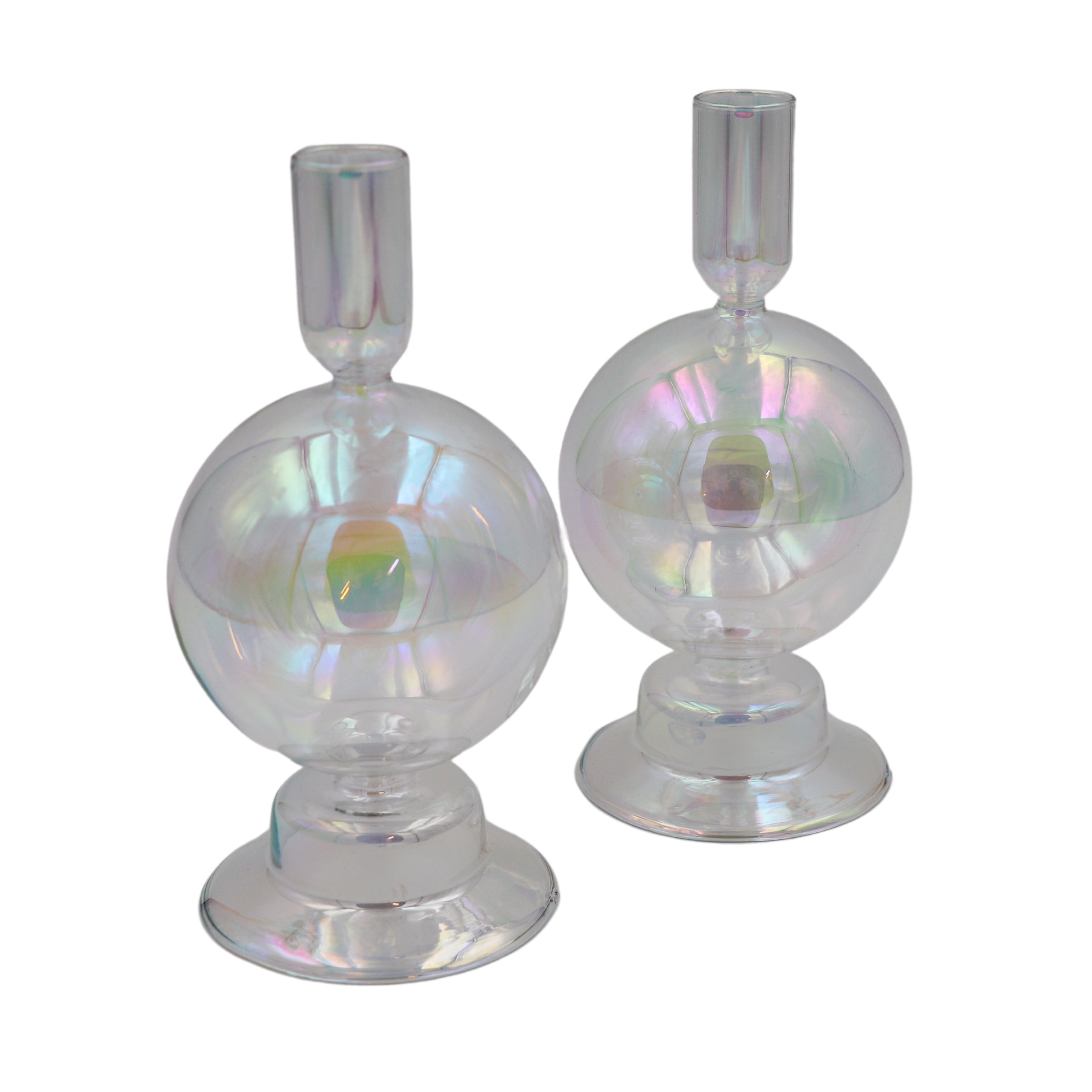 Rainbow Prism Bauble Candle Holder - Case of 12 Ro'Table