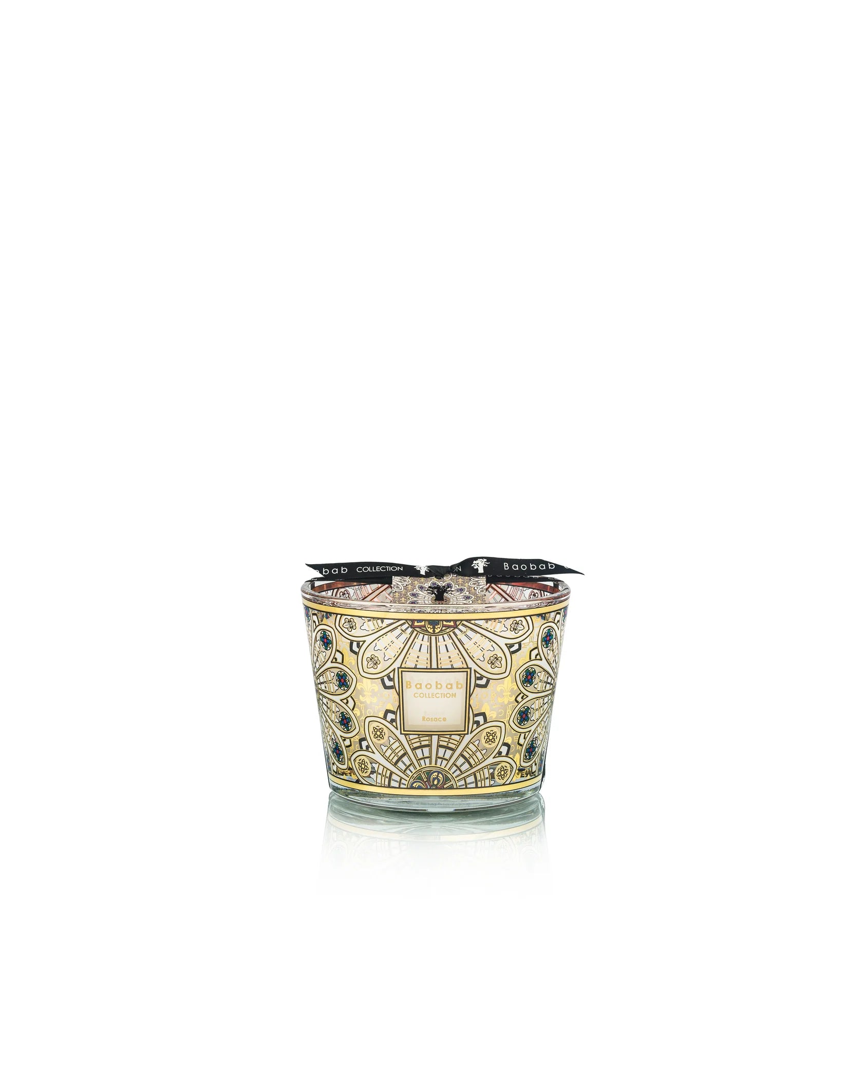 Baobab Collection - Limited Edition Candle Rosace - Fire - Wood Fire - Vetiver - Coastous