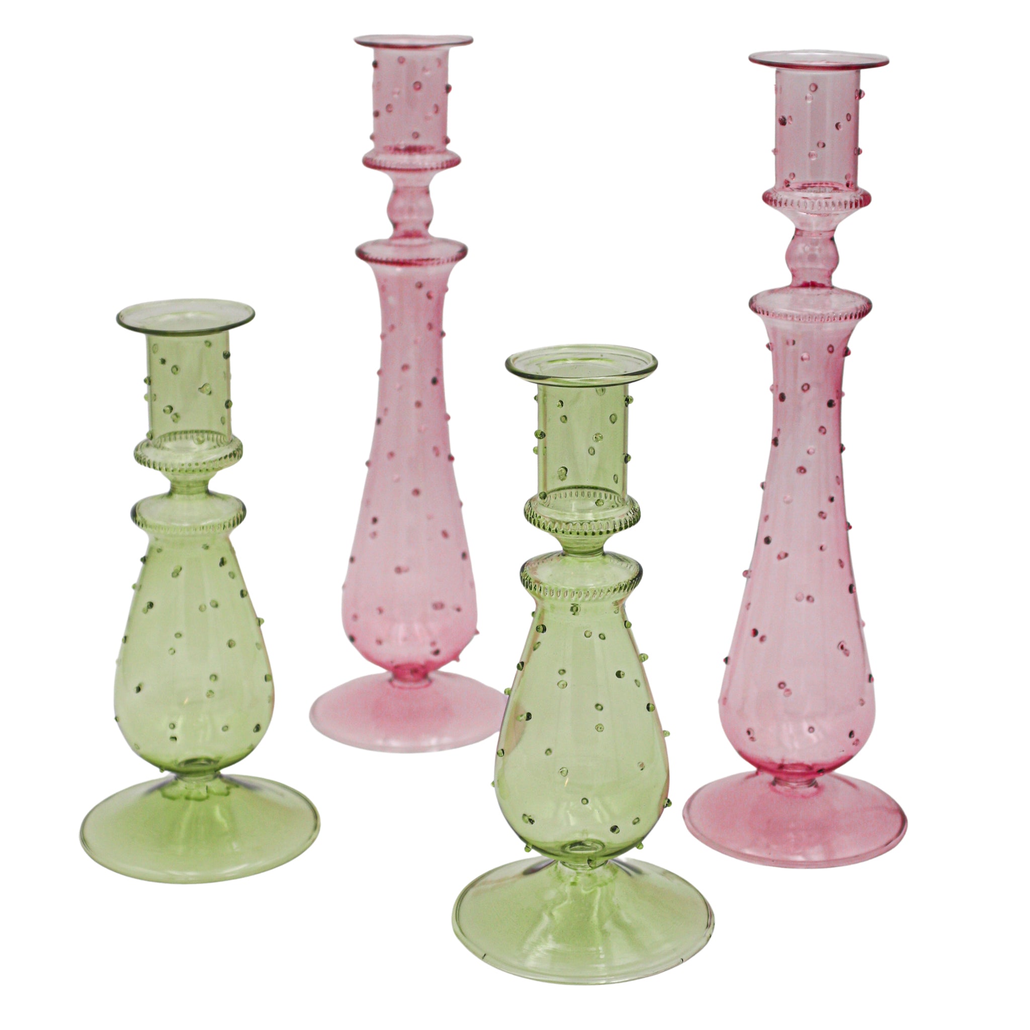 Rose Garden Dotty Candle Holder - Case of 12 Ro'Table