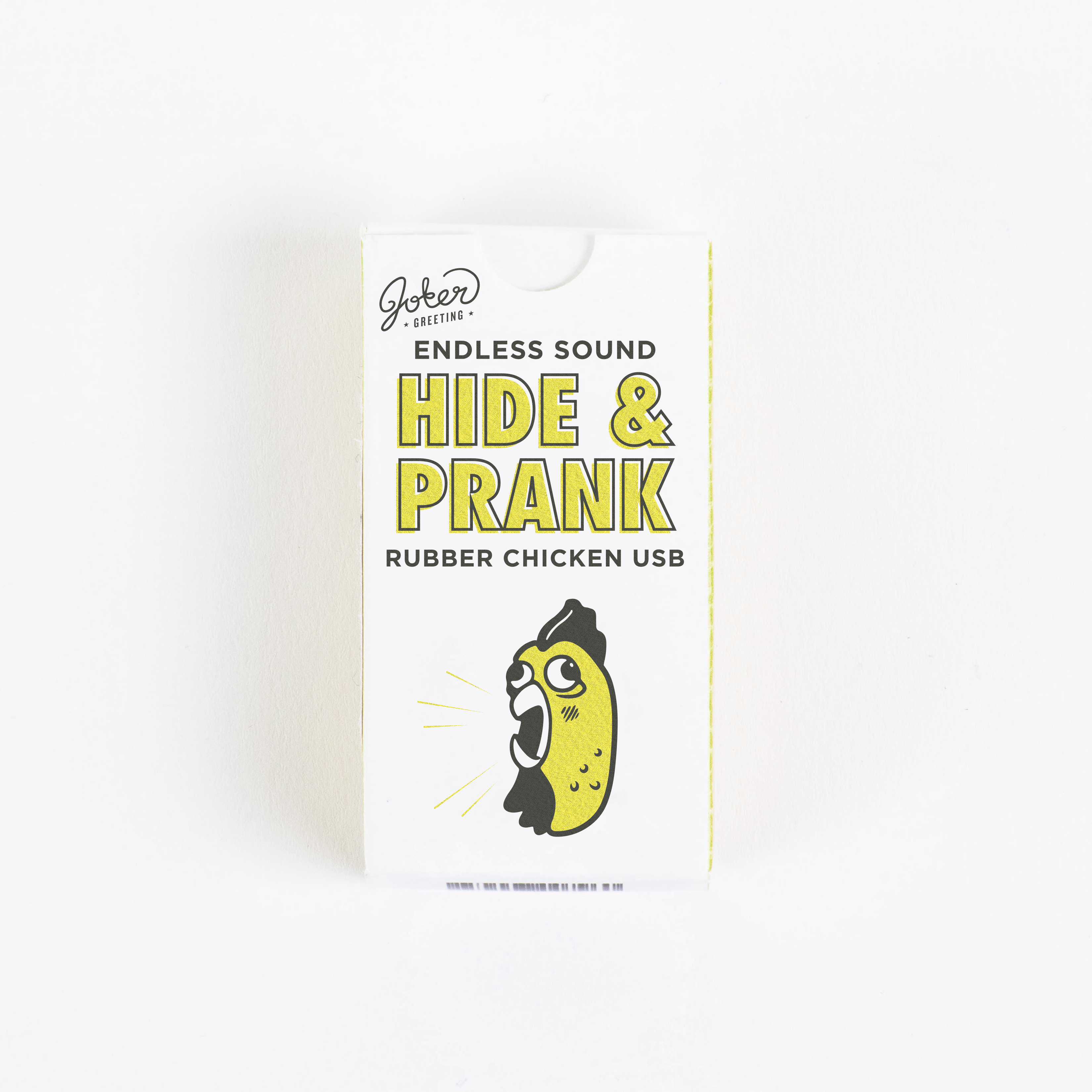 USB Rubber Chicken Joker Greeting