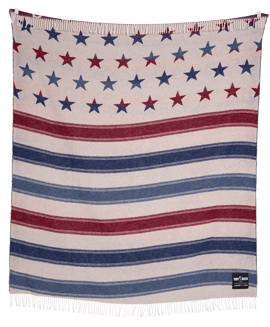 Toby Keith Liberty Blanket