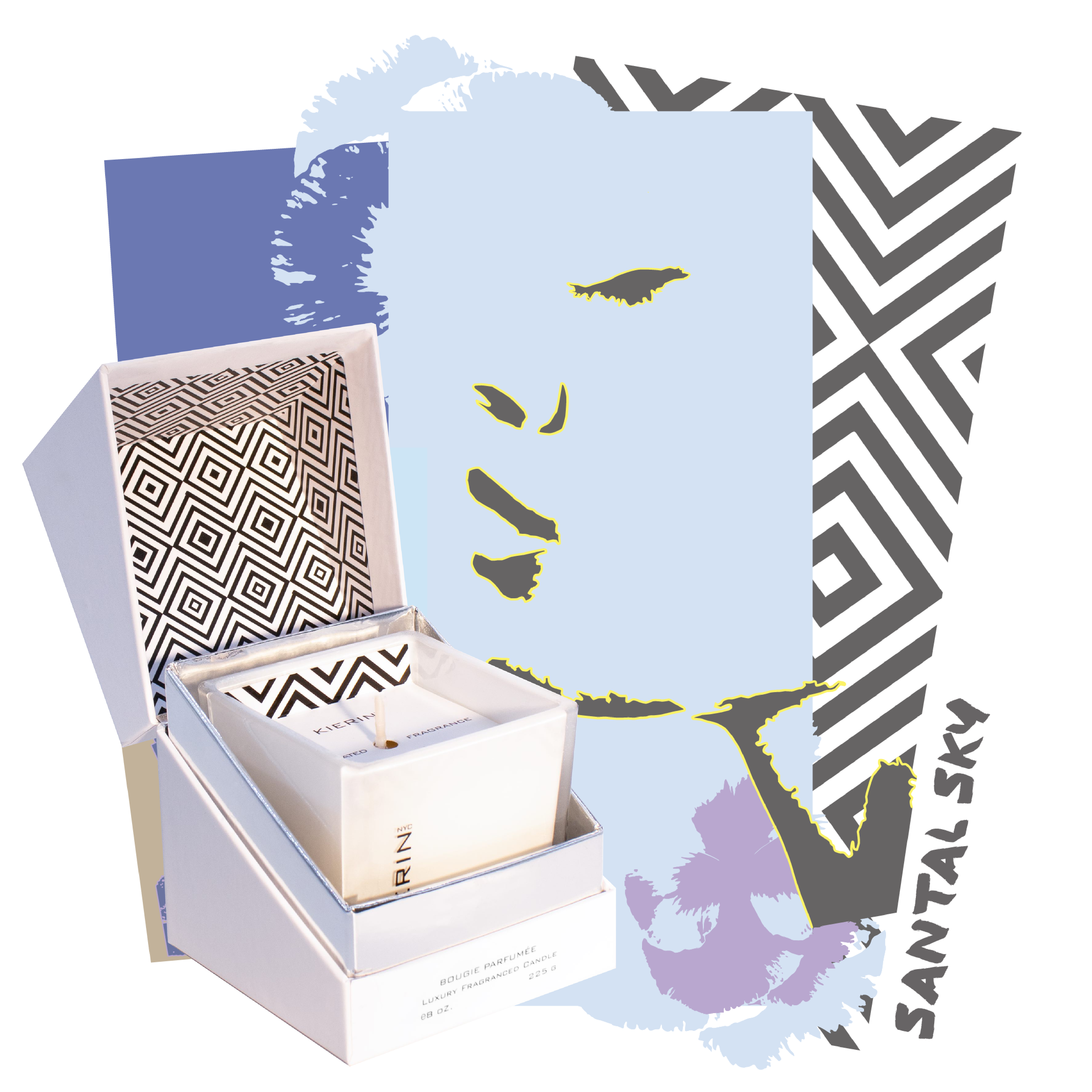 SANTAL SKY SCENTED CANDLE KIERIN