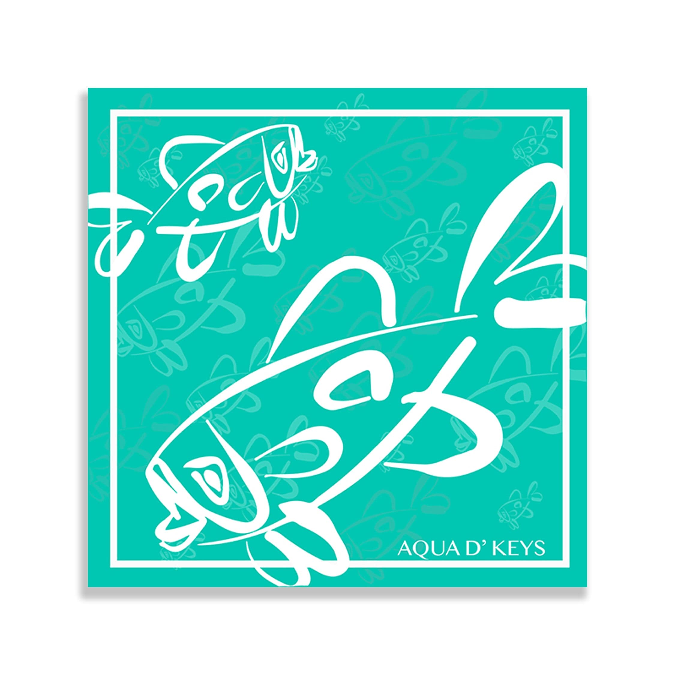 Scarf (Aqua Fish) AQUA D' KEYS