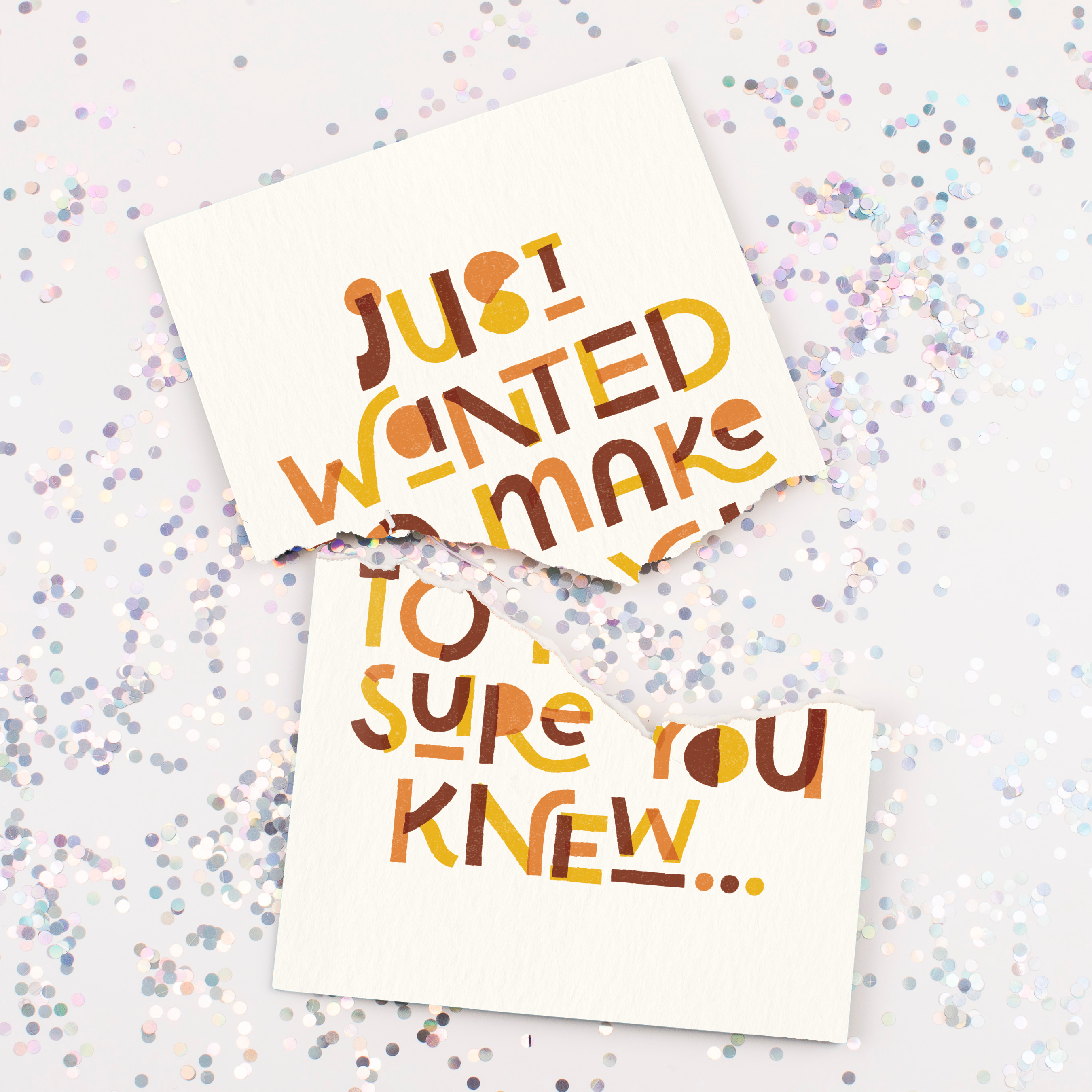 Endless GOAT Scream Card with Glitter Joker Greeting