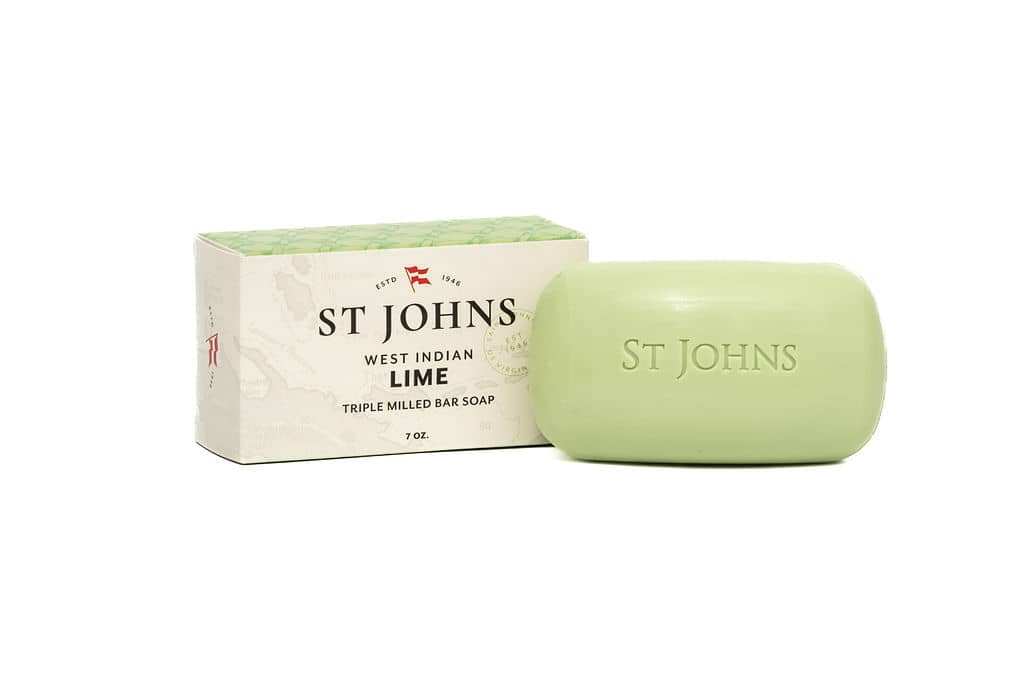 West Indian Lime Bar Soap St Johns Fragrance Co LLC™
