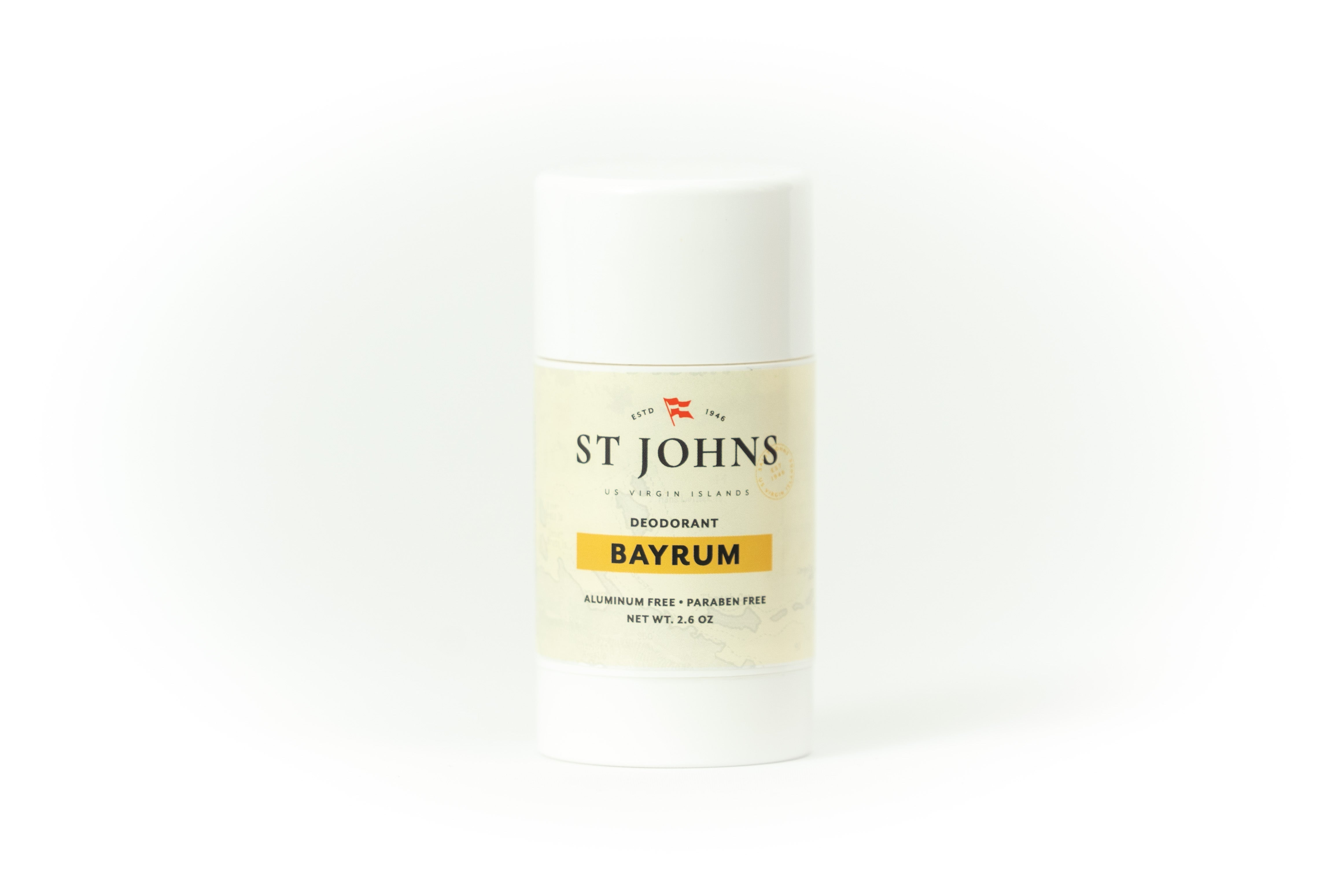 Bay Rum Aluminum Free Deodorant St Johns Fragrance Co LLC™