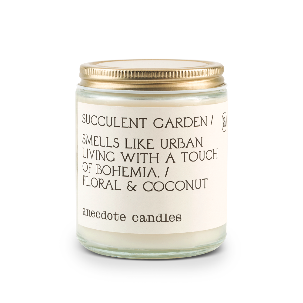 Succulent Garden Anecdote Candles