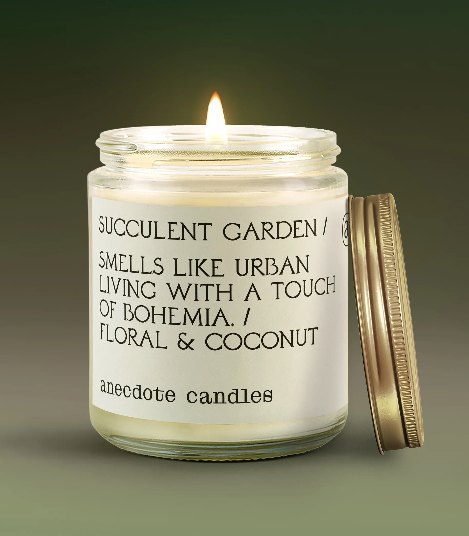 Succulent Garden Anecdote Candles