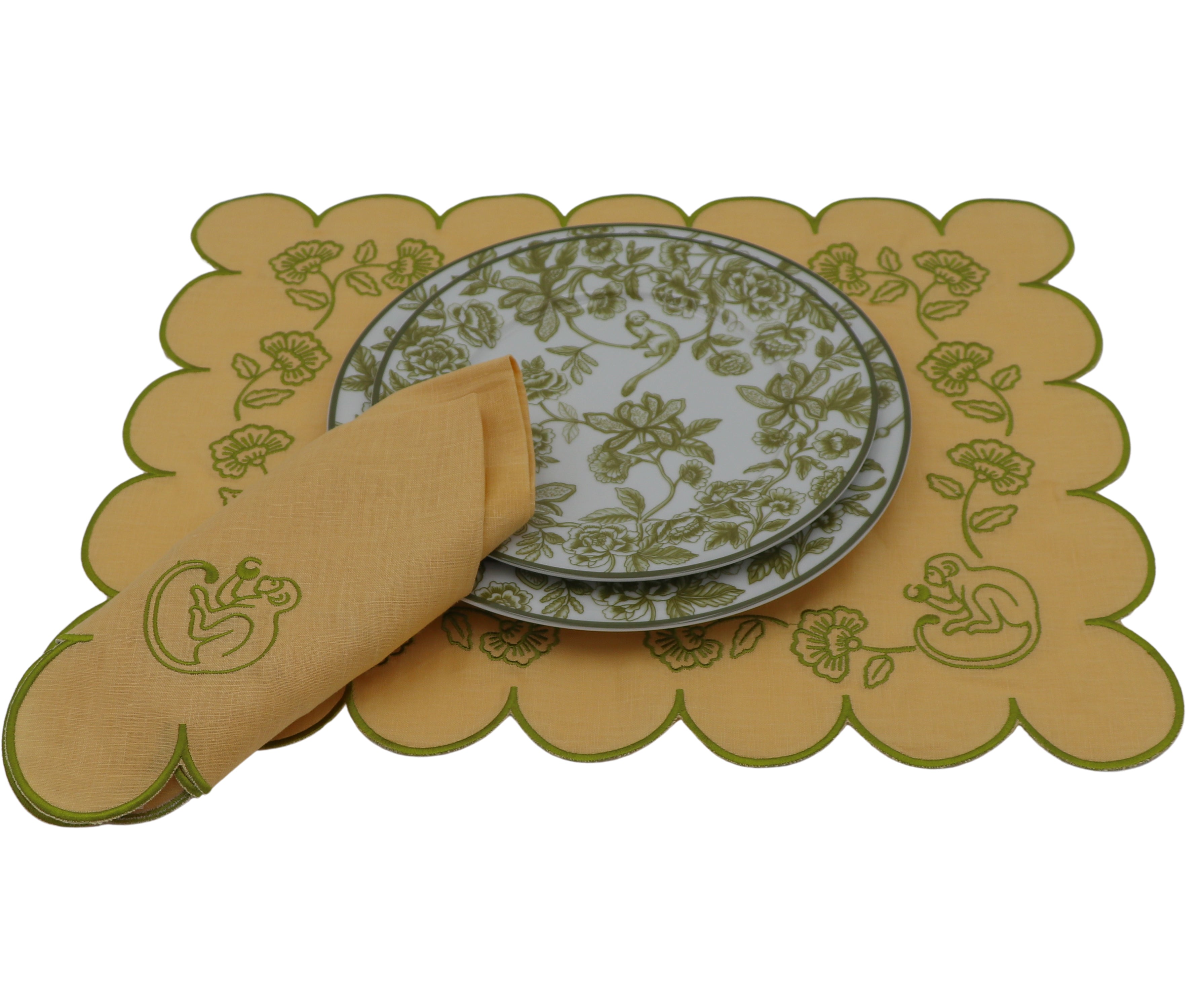 Sunlit Moss Napkin - Set of 4 Ro'Table