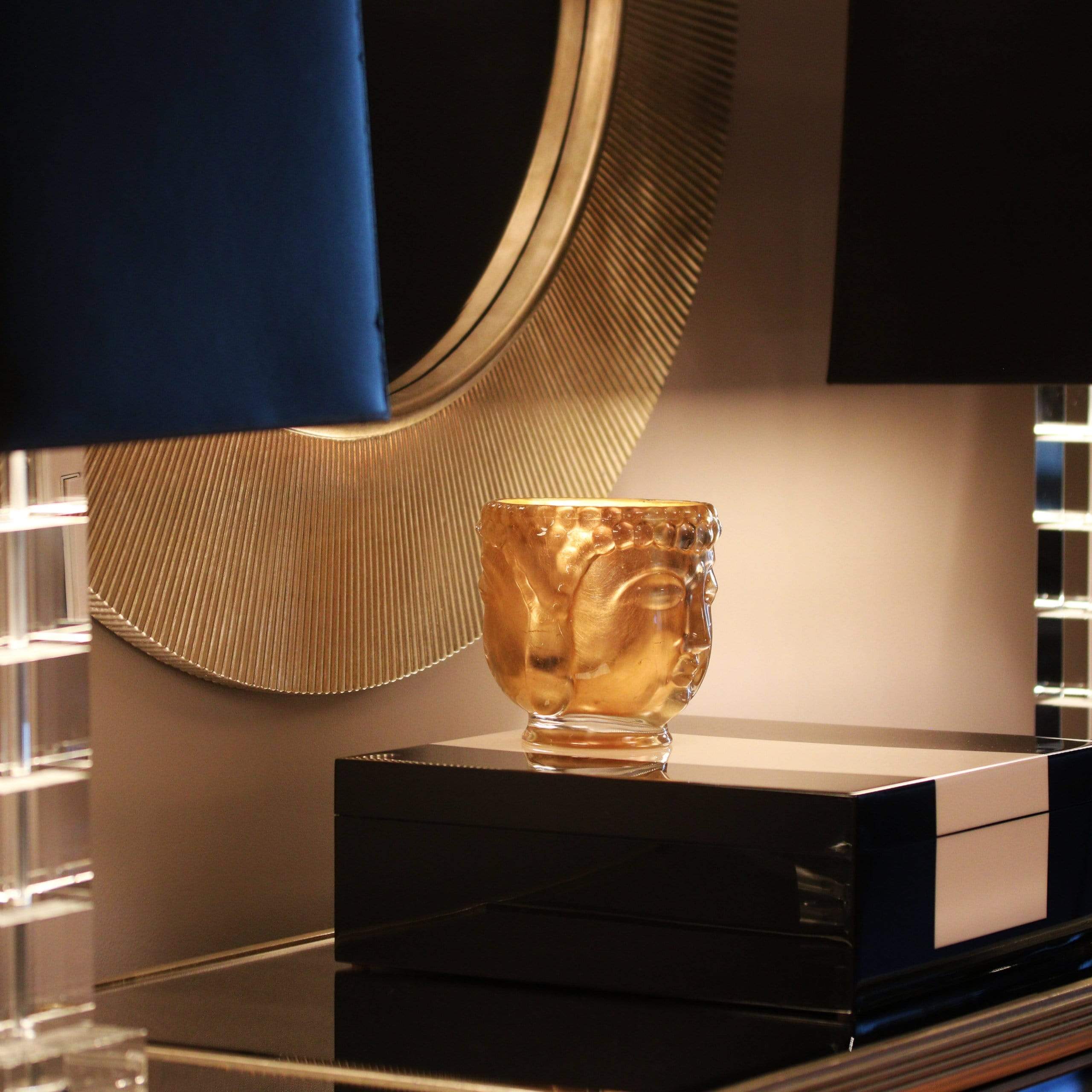 Croesus | 24K Gold Clear Glass Buddha Royale