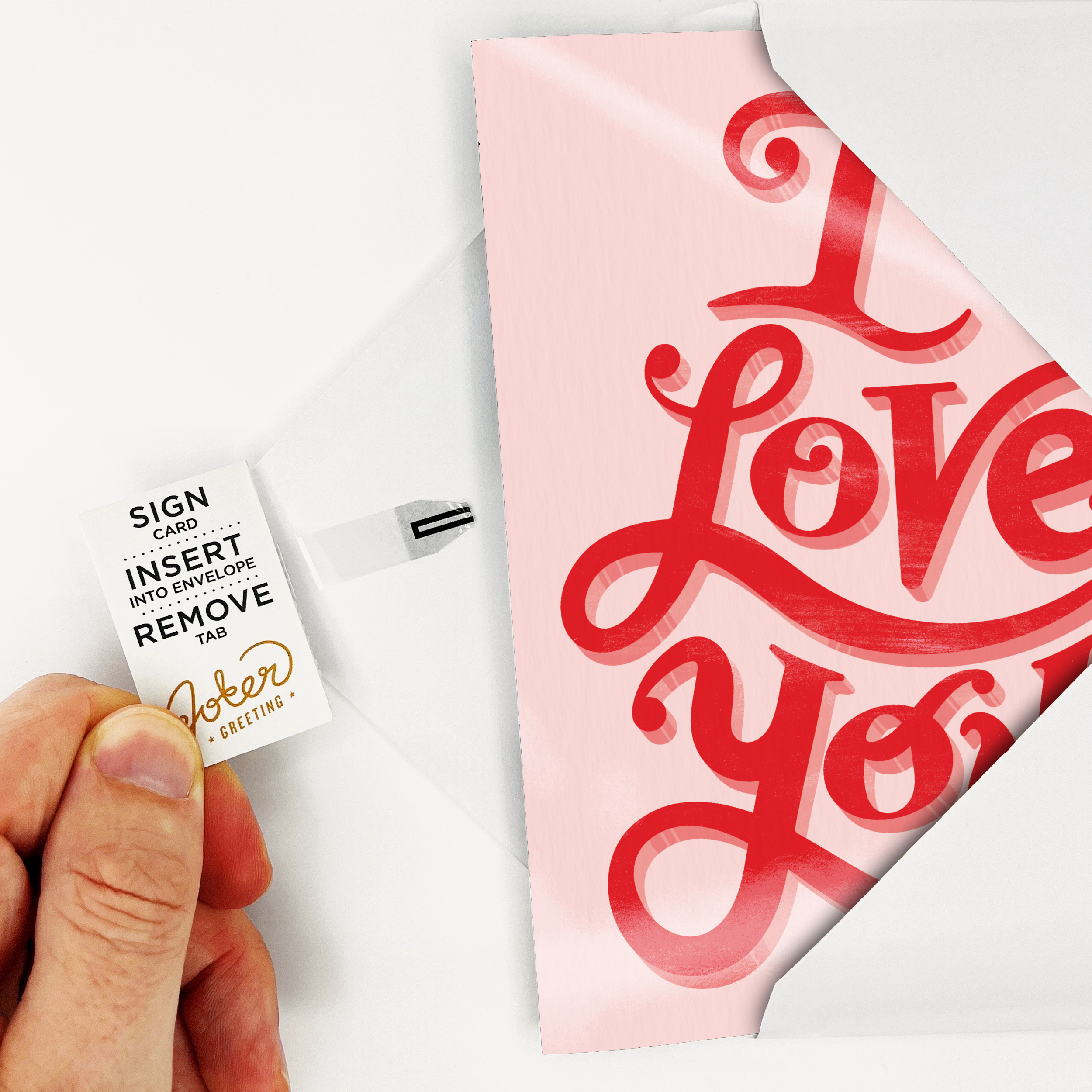 Endless I Love You Sticker Surprise Joker Greeting