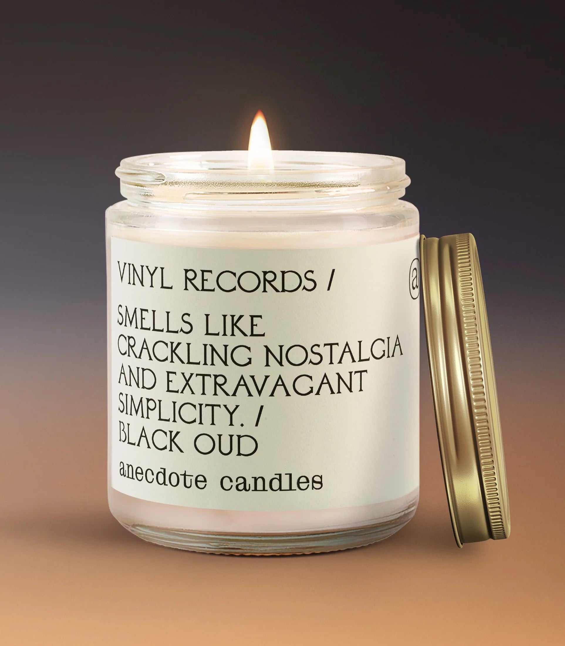 Vinyl Records Anecdote Candles