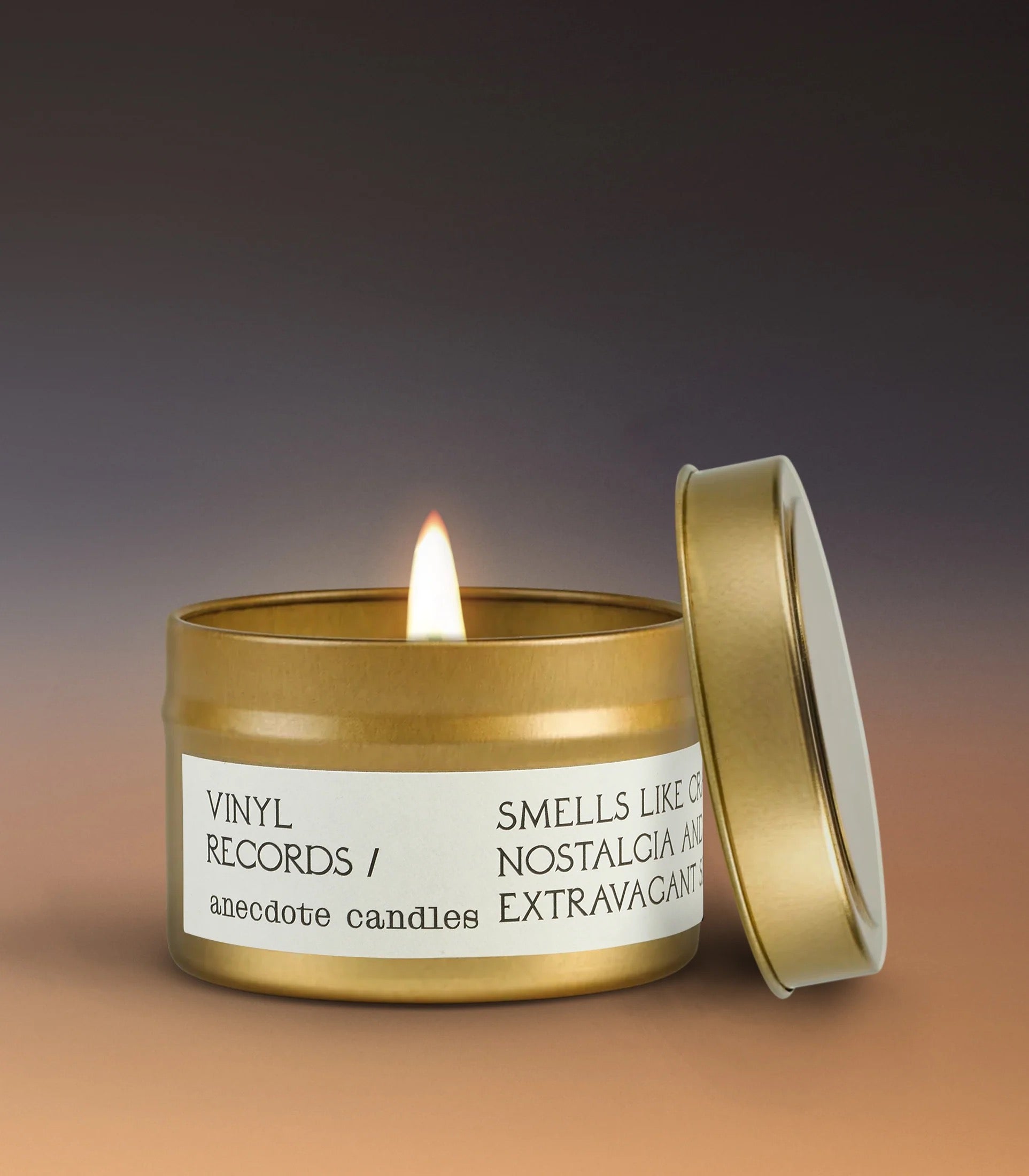 Vinyl Records Anecdote Candles