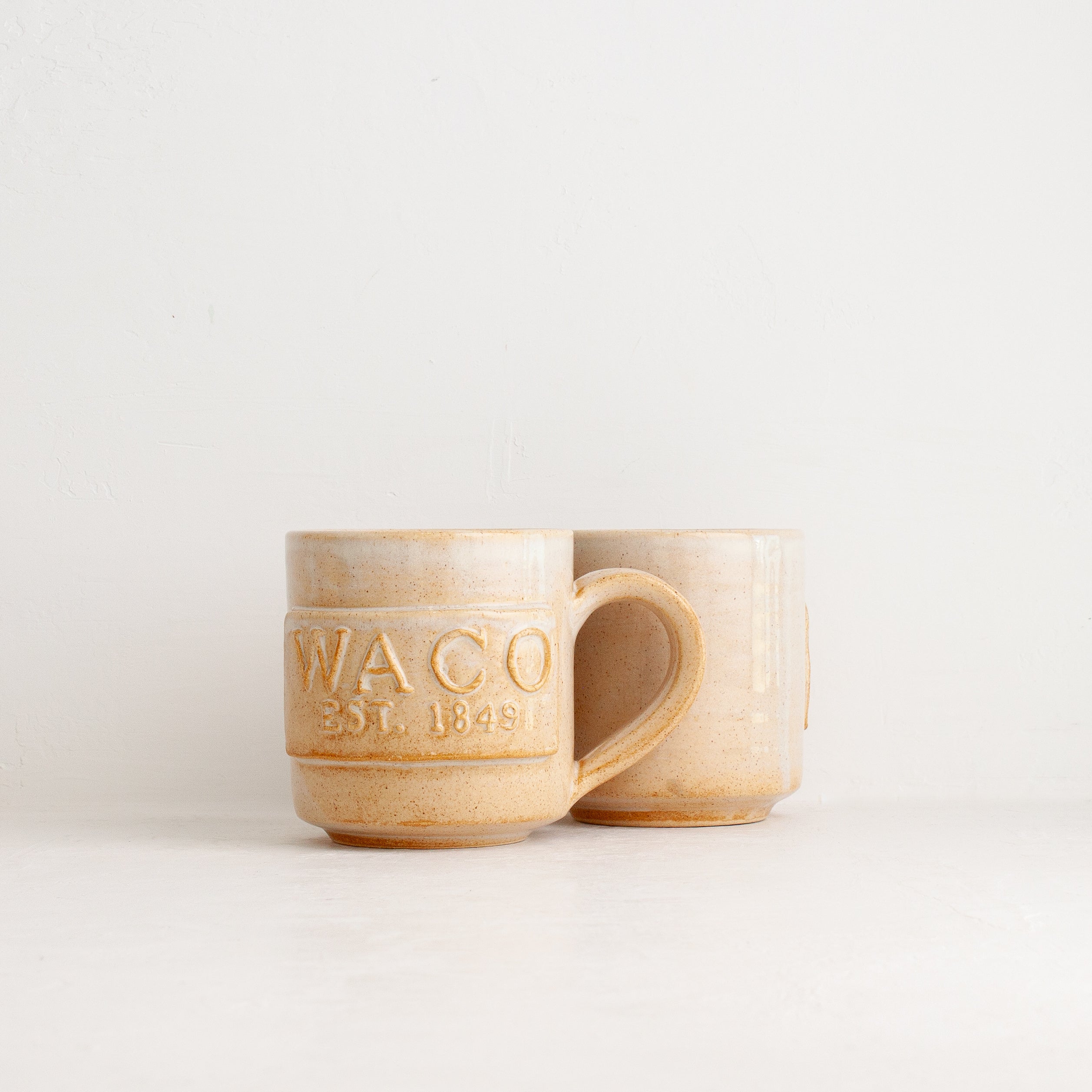 Waco Est. 1849 Mug Black Oak Art