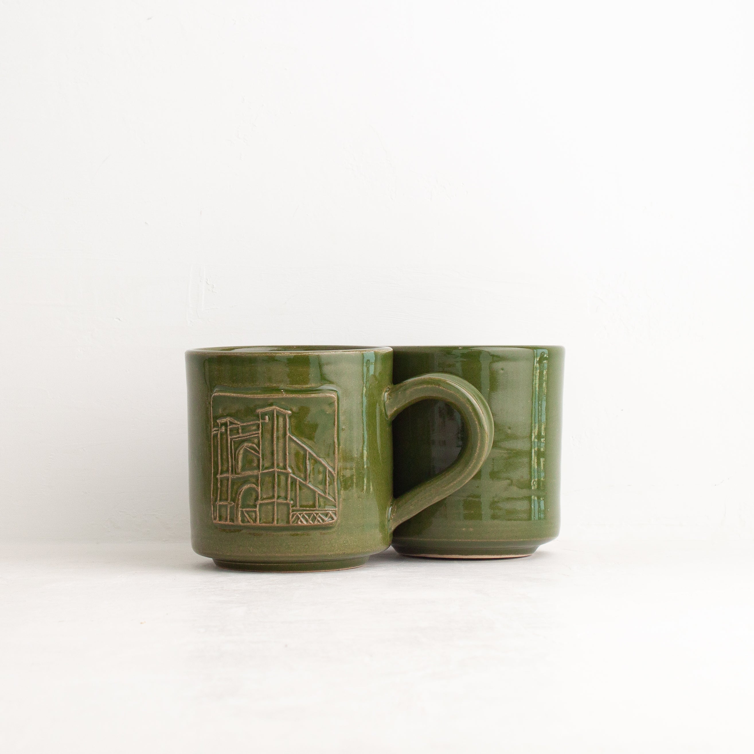 Suspension Bridge Mug Black Oak Art