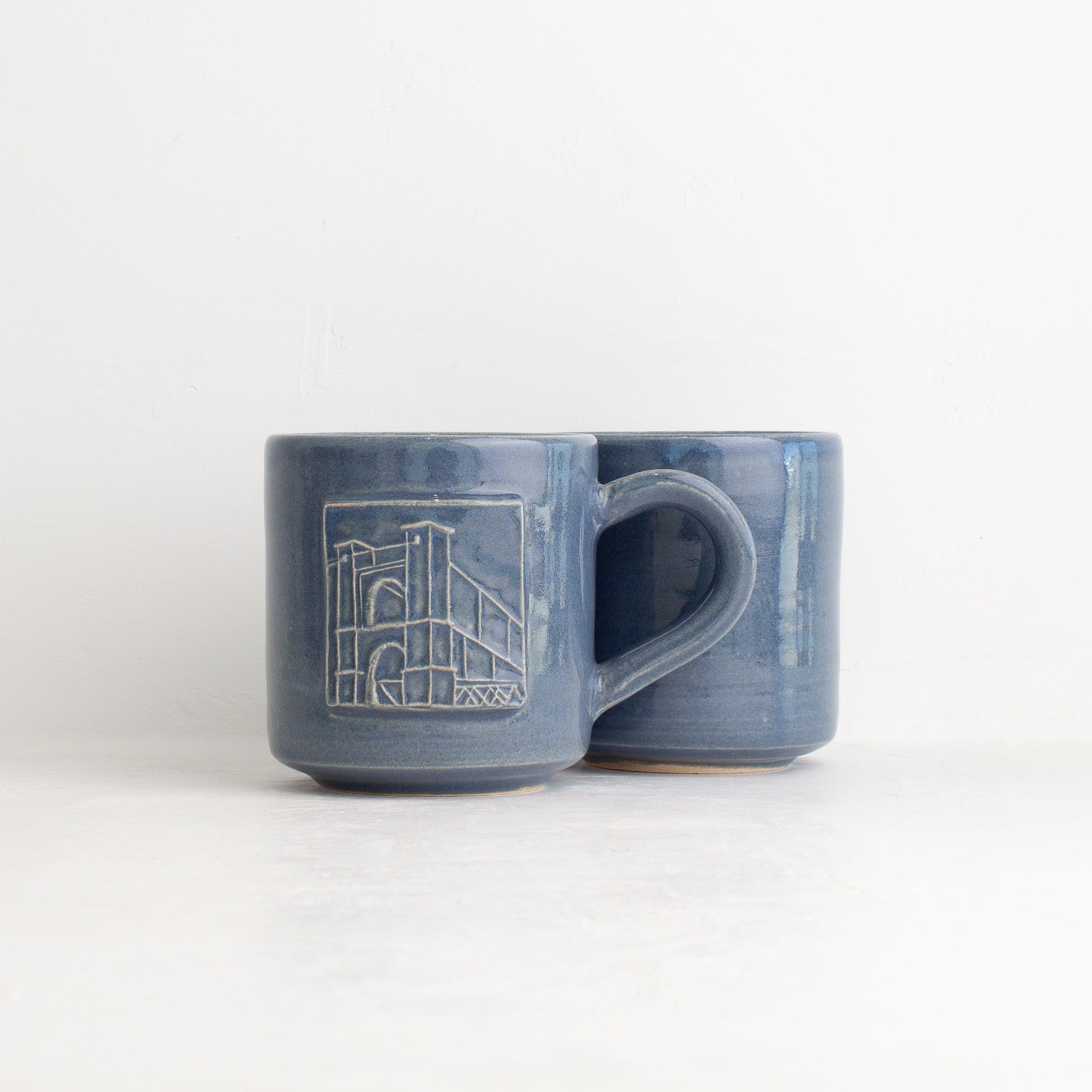Suspension Bridge Mug Black Oak Art