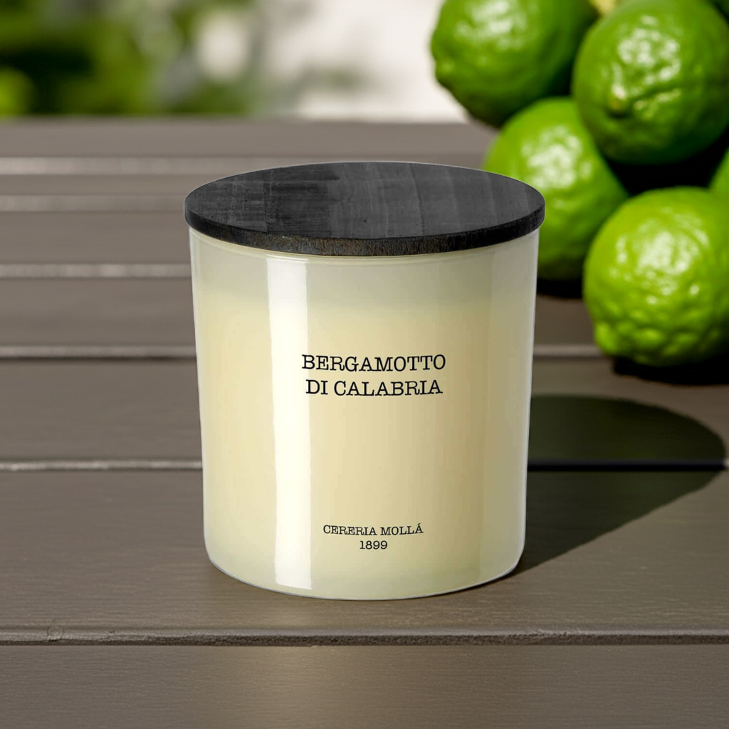 Cereria Molla - Bergamotto di Calabria 3 wick XL Candle - 21 oz / 600 g - Coastous