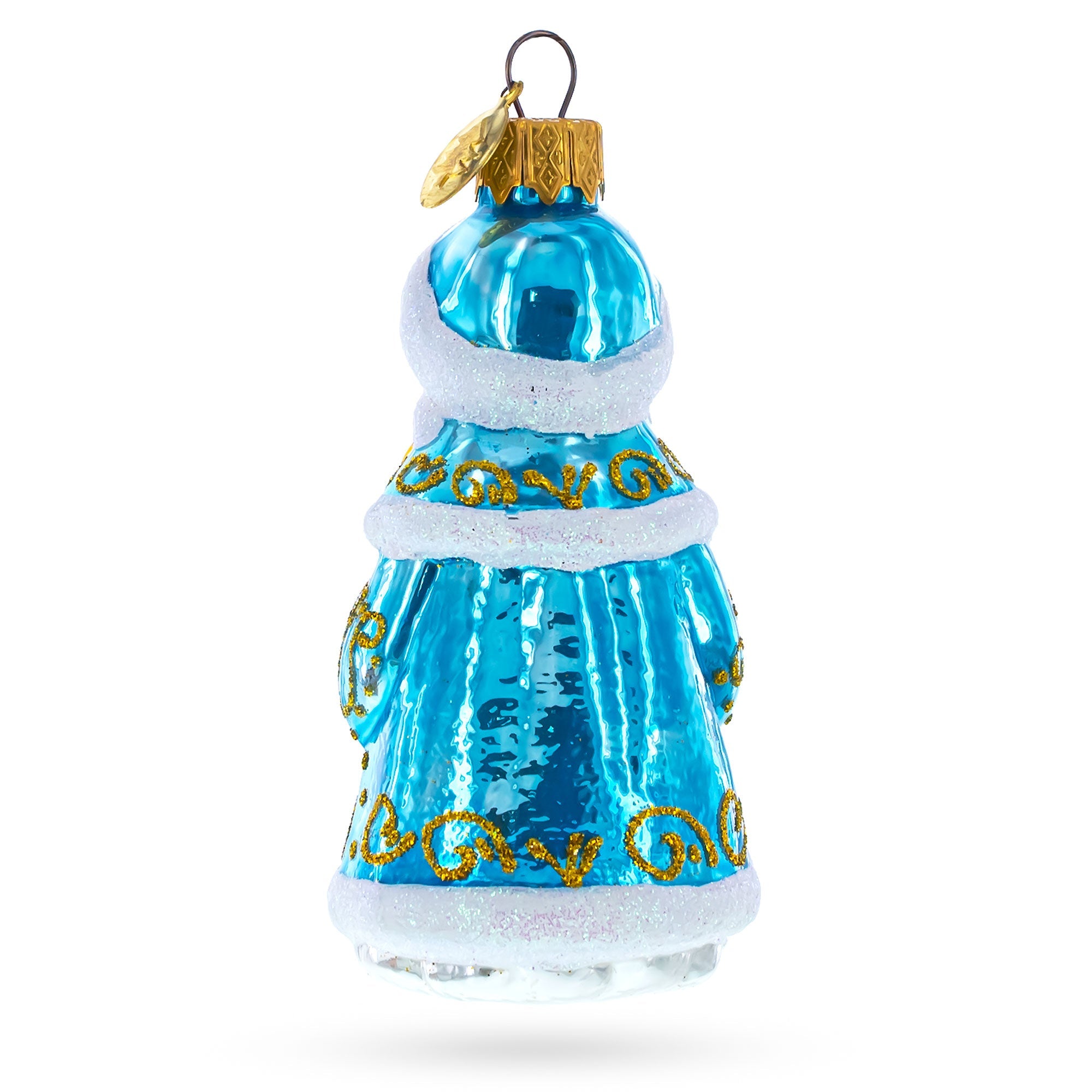 Snigurochka Snow Maiden Glass Christmas Ornament BestPysanky