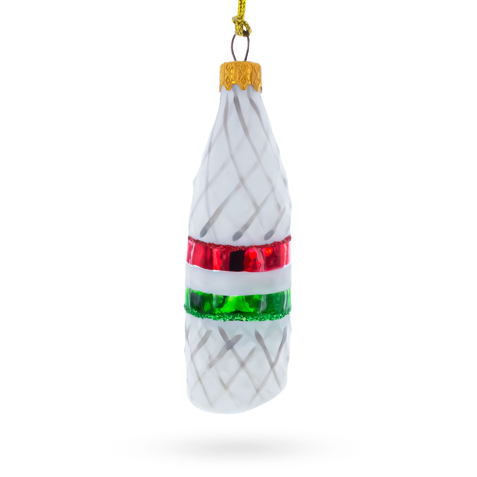 Hard Salami Glass Christmas Ornament