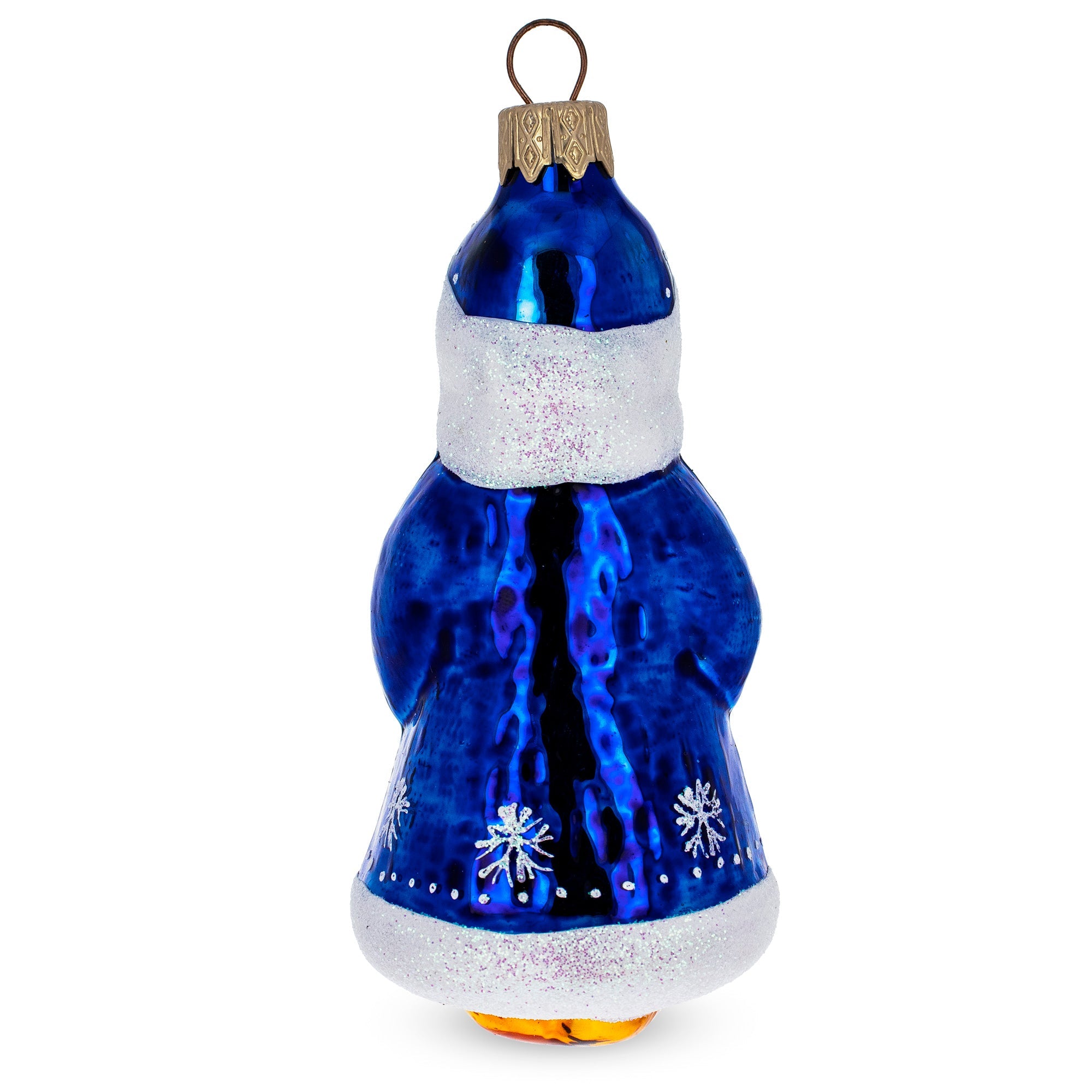 Snow Maiden Snigurochka Glass Christmas Ornament