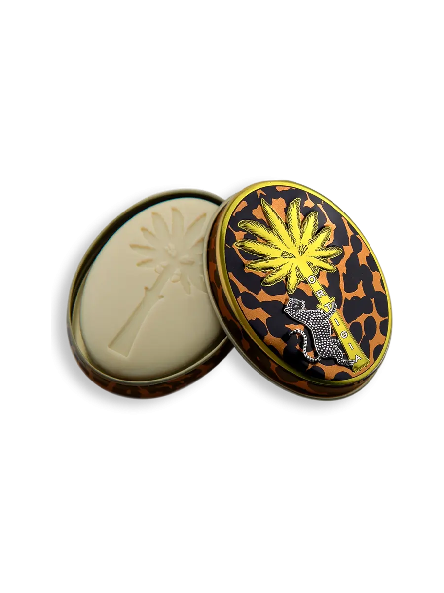 Ortigia Sicilia - Ambra Nera Soap 25g in Tin