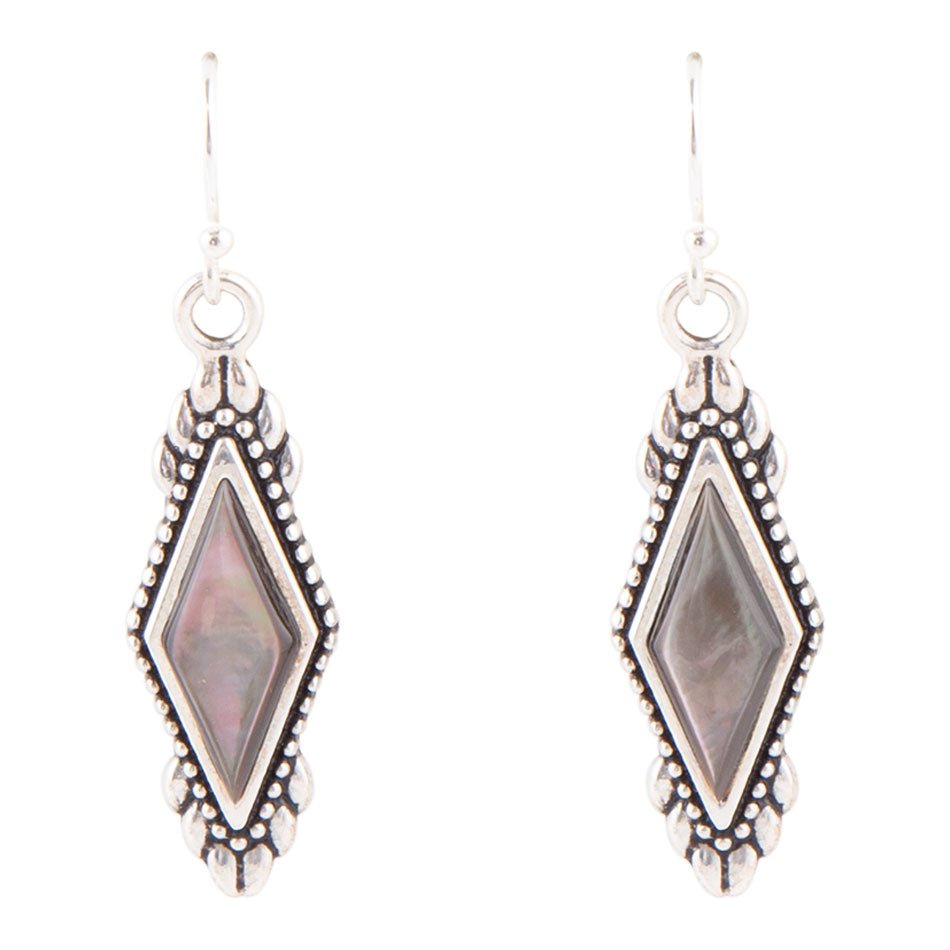 Anemone Black Pearl Earring Barse Jewelry