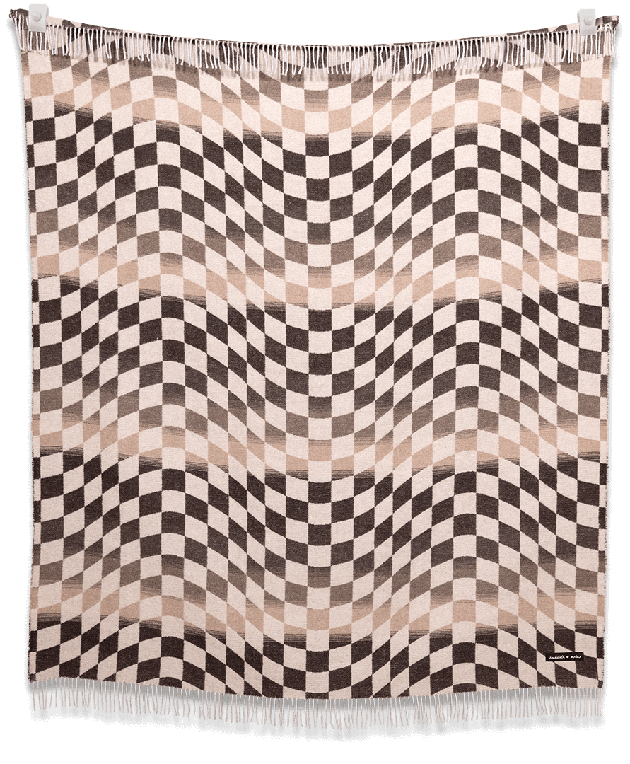 Checkered Topanga Blanket