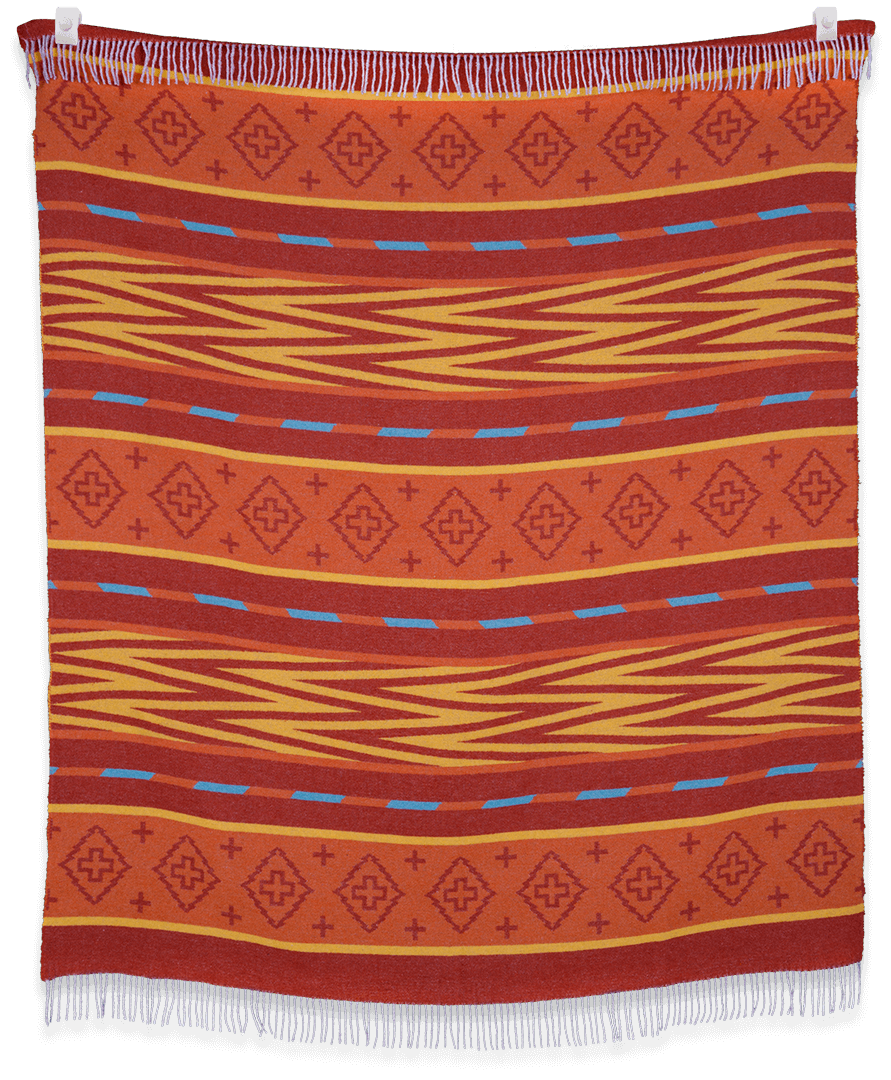 Legacy Red Bottom Blanket