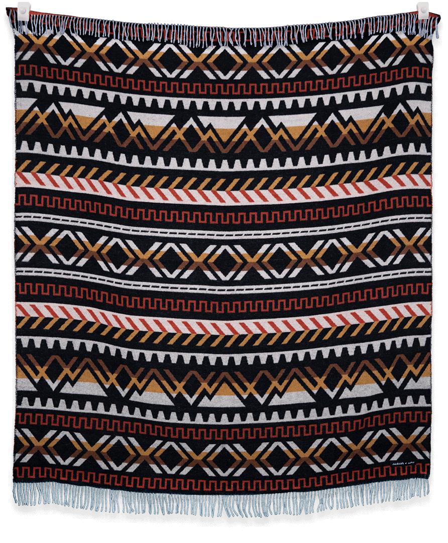 Ridgeline Rockies Blanket