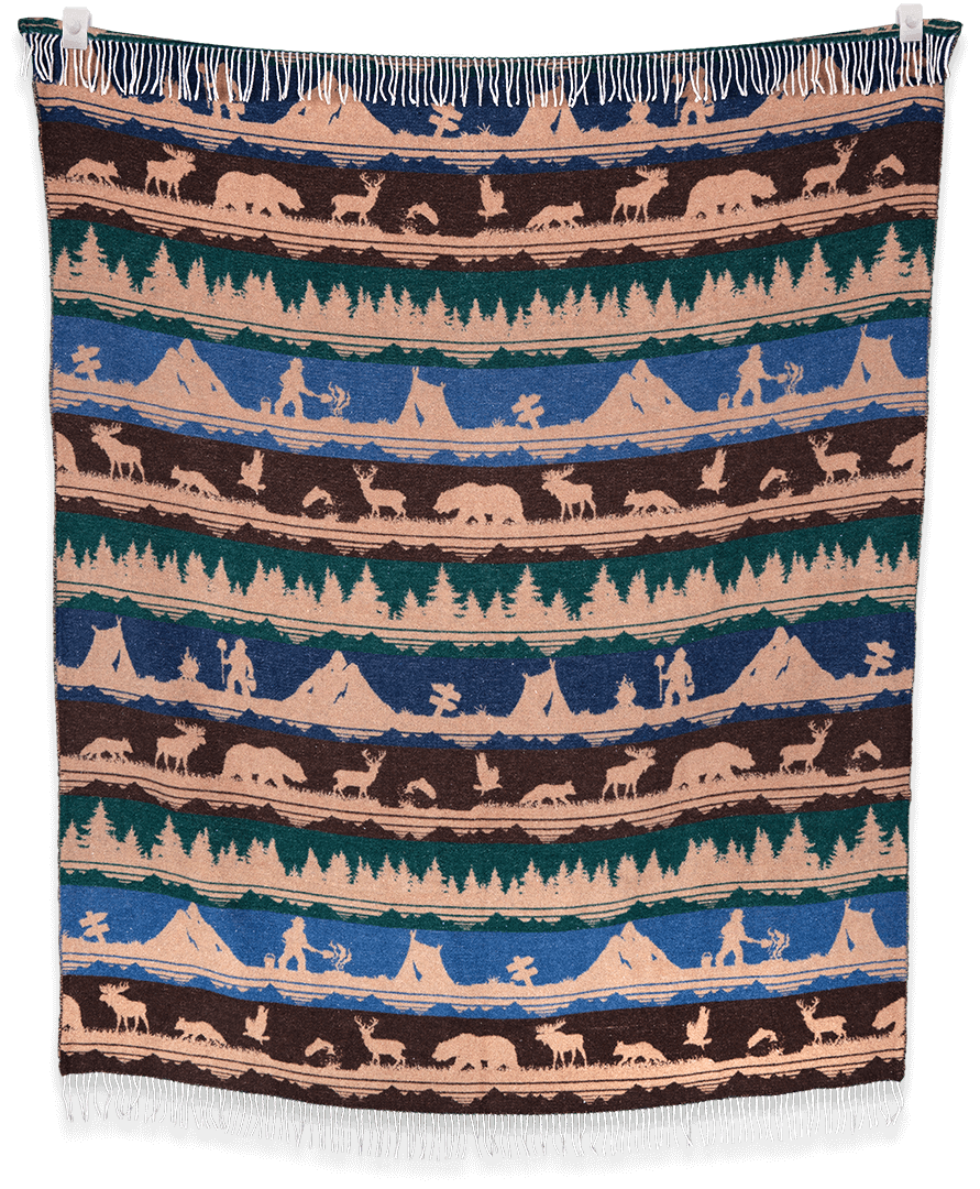 Smokey Bear Dungaree Blanket