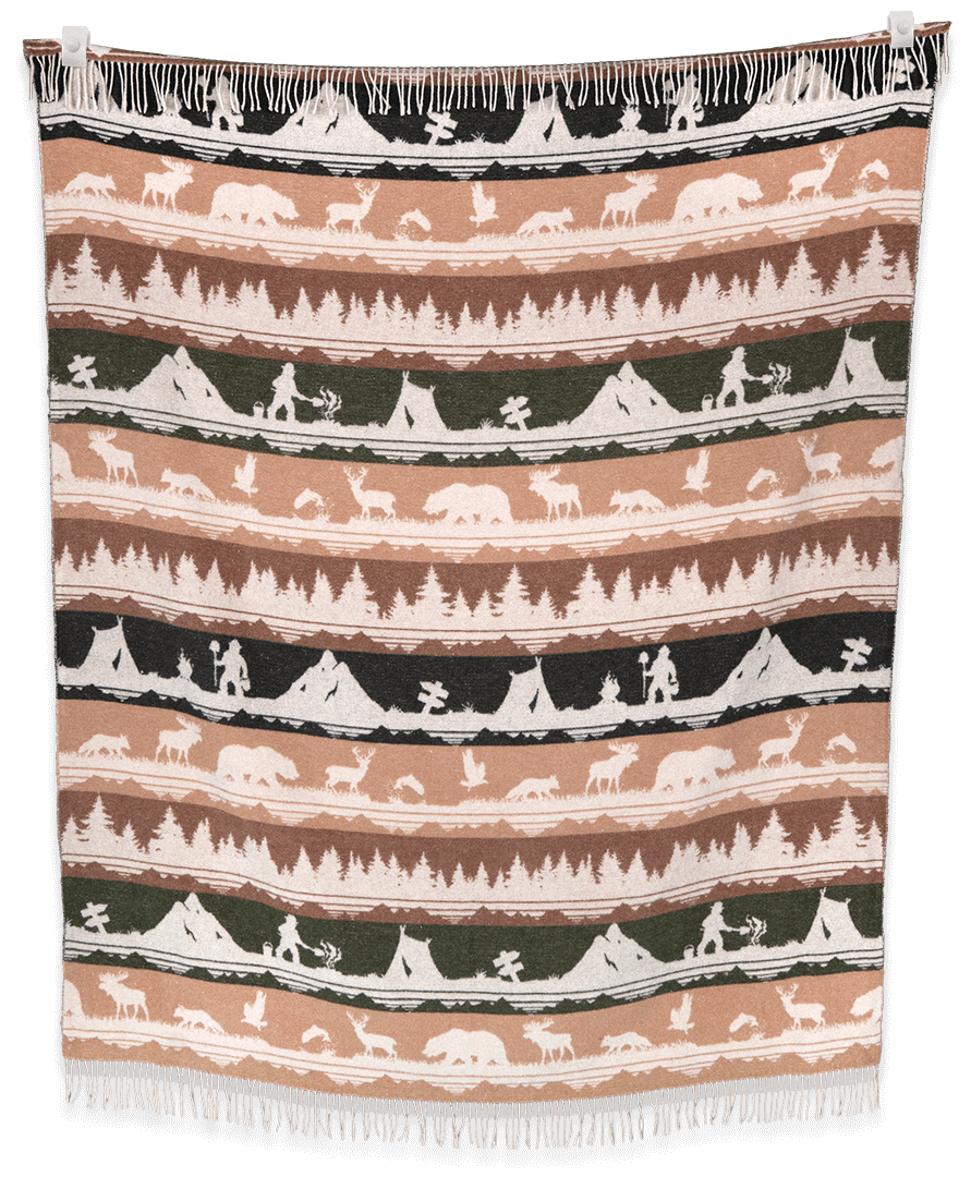 Smokey Bear Ranger Blanket