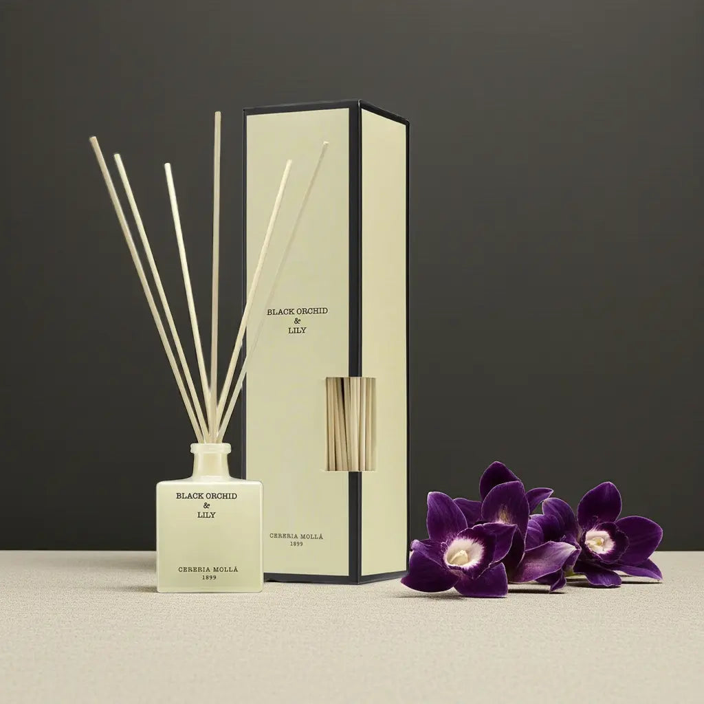 Premium Reed Diffuser - Black Orchid & Lily Coastous