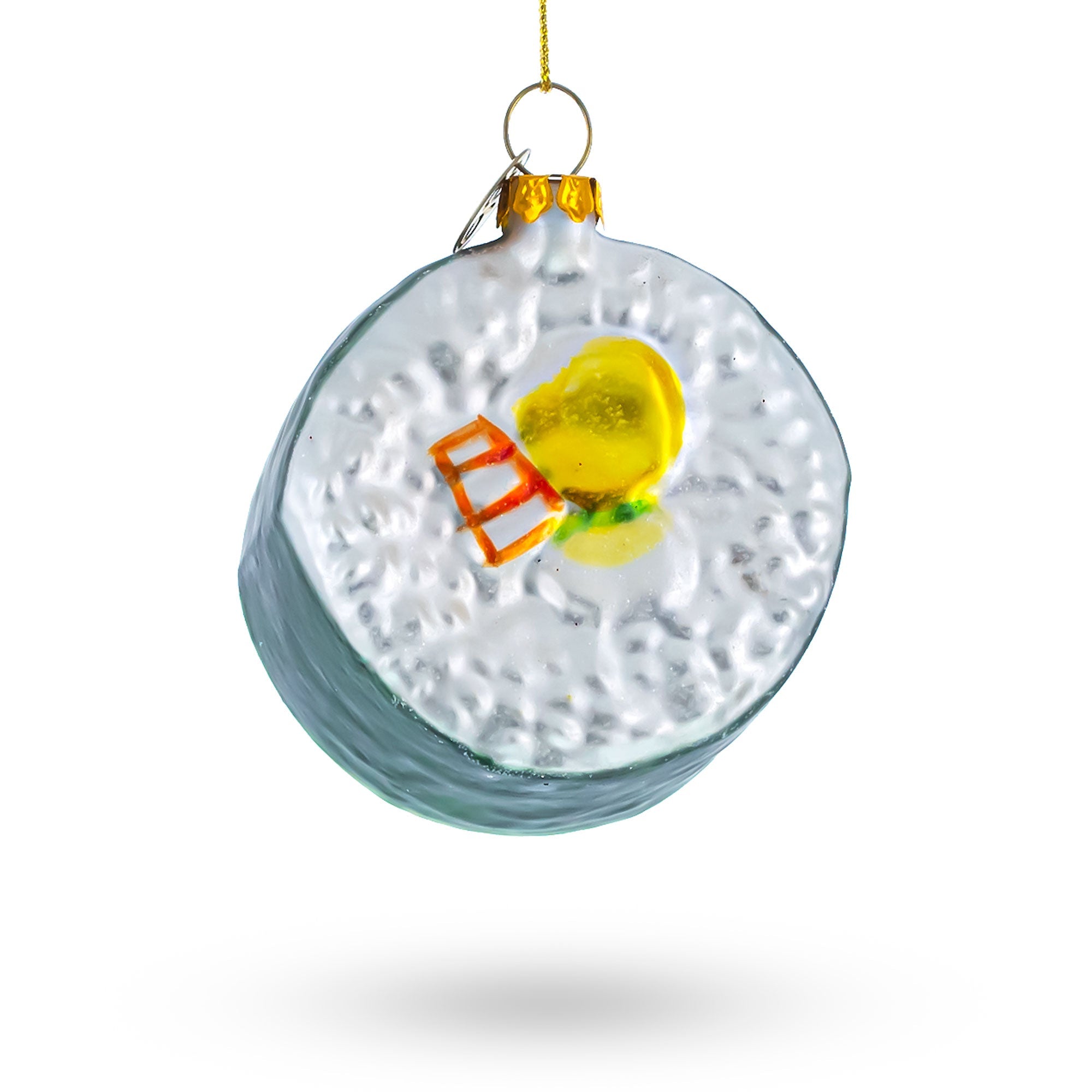 Sushi Roll Glass Christmas Ornament