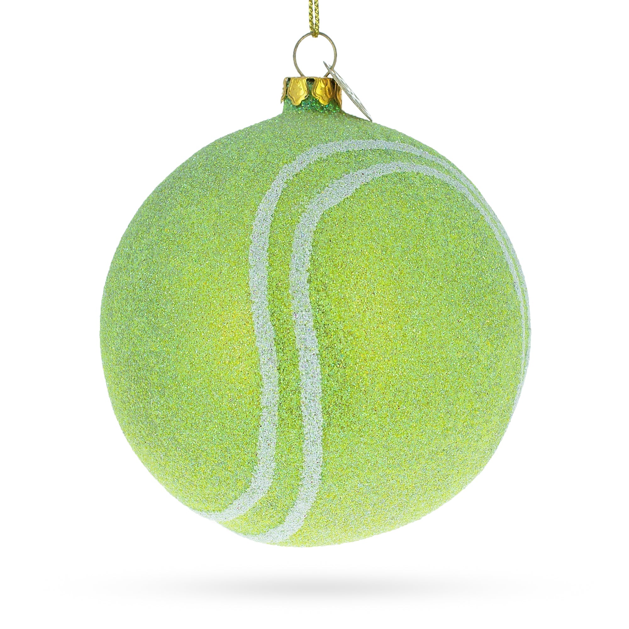 Tennis Ball Glass Christmas Ornament BestPysanky