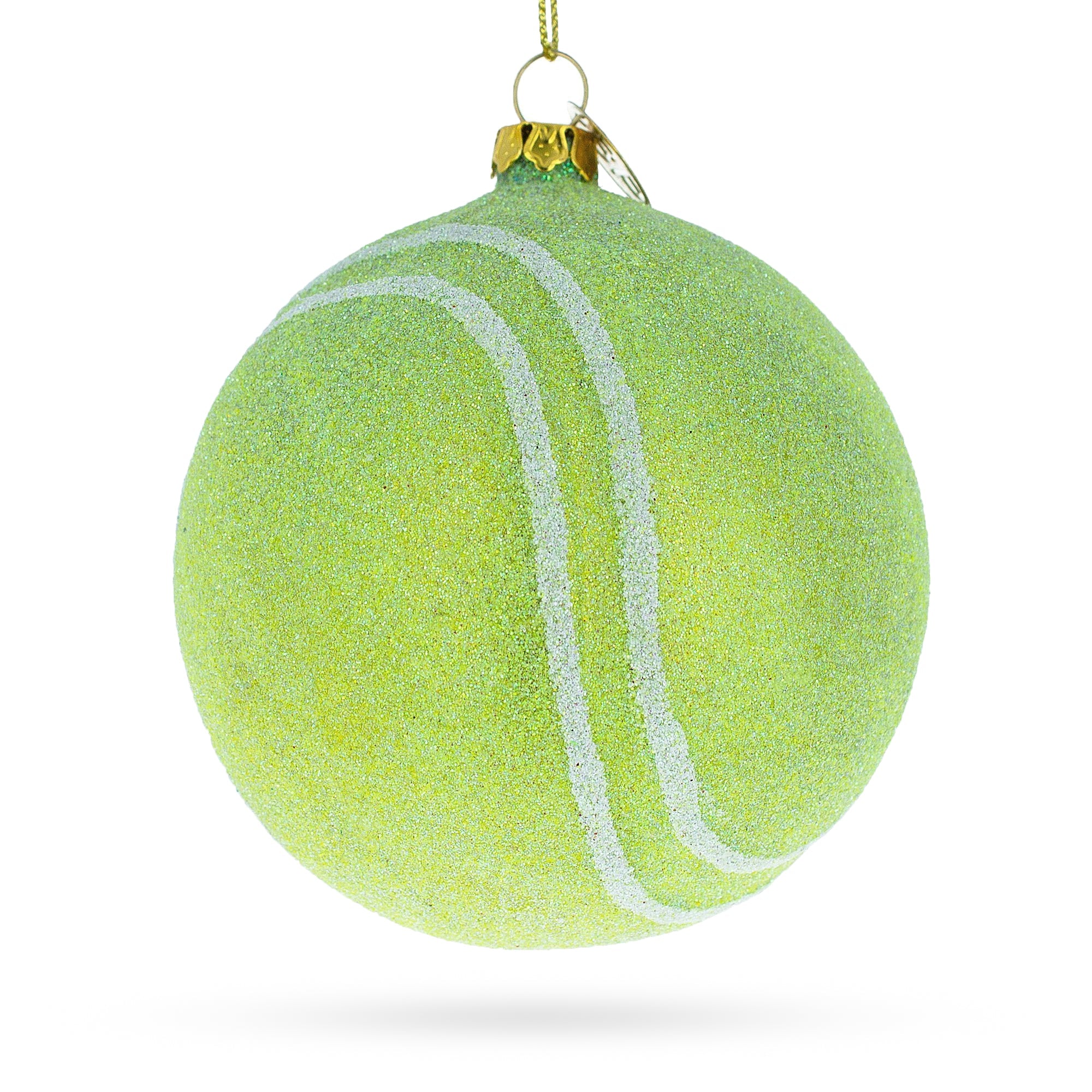 Tennis Ball Glass Christmas Ornament BestPysanky