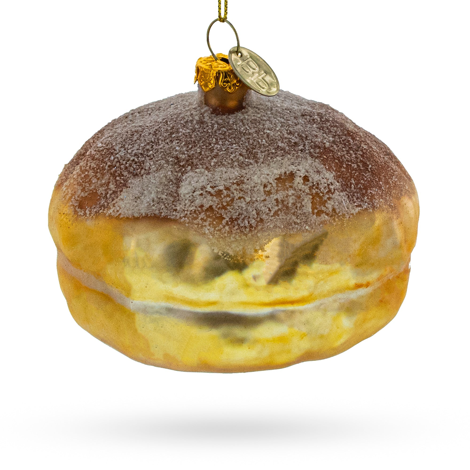 Bread Loaf Glass Christmas Ornament