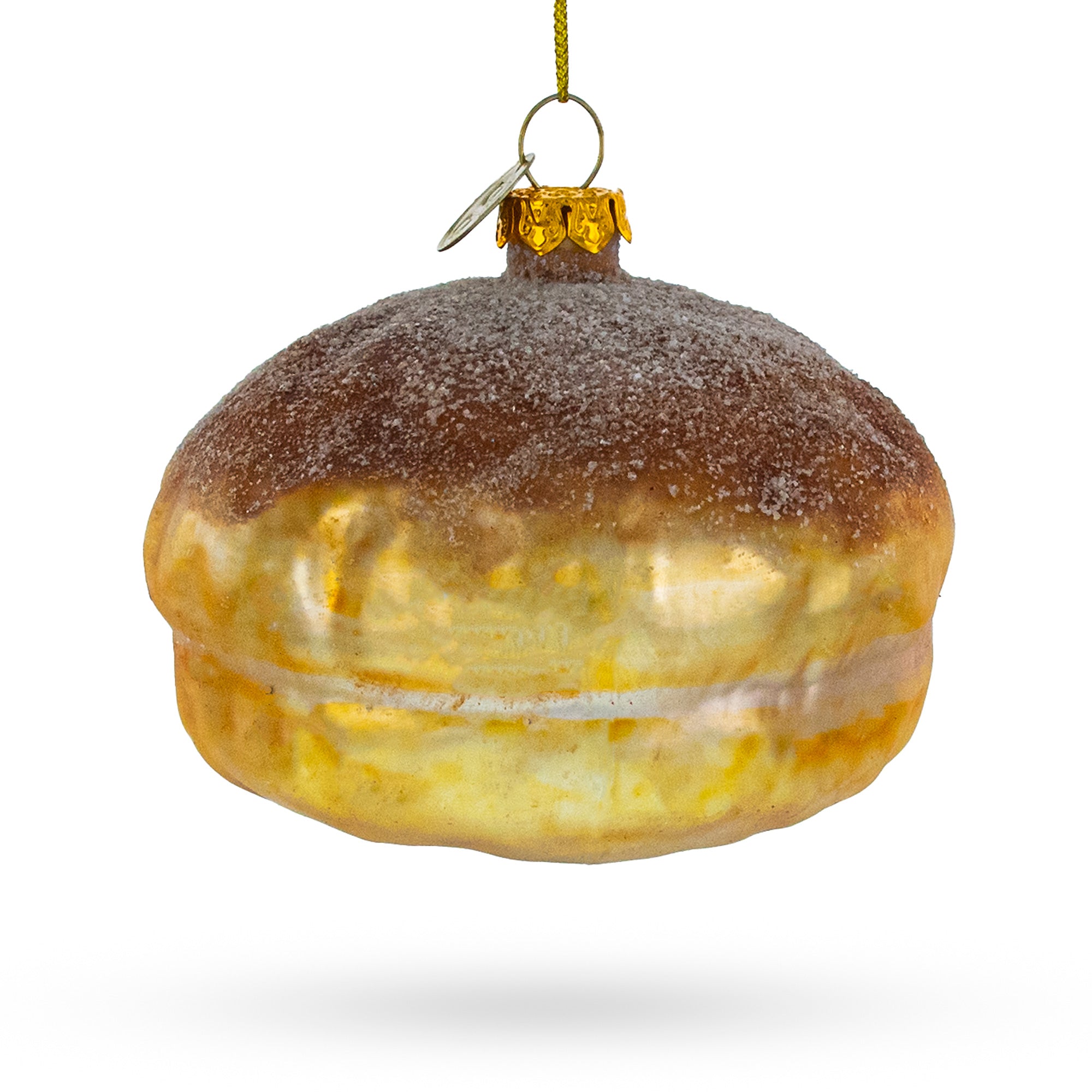 Bread Loaf Glass Christmas Ornament
