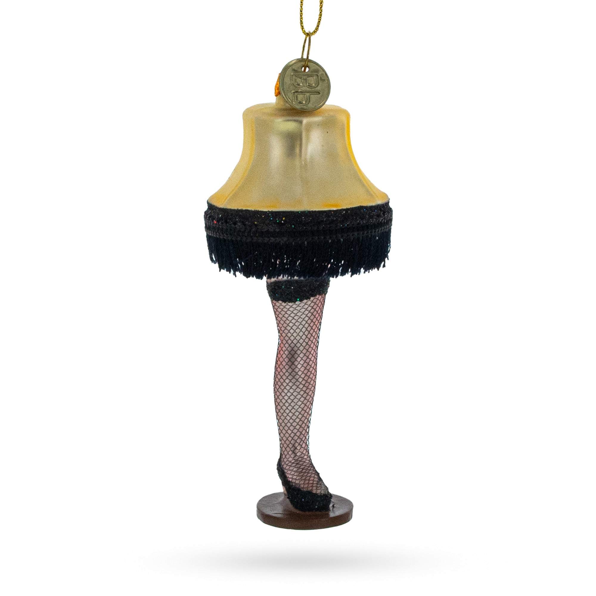 Iconic Leg Lamp Glass Christmas Ornament