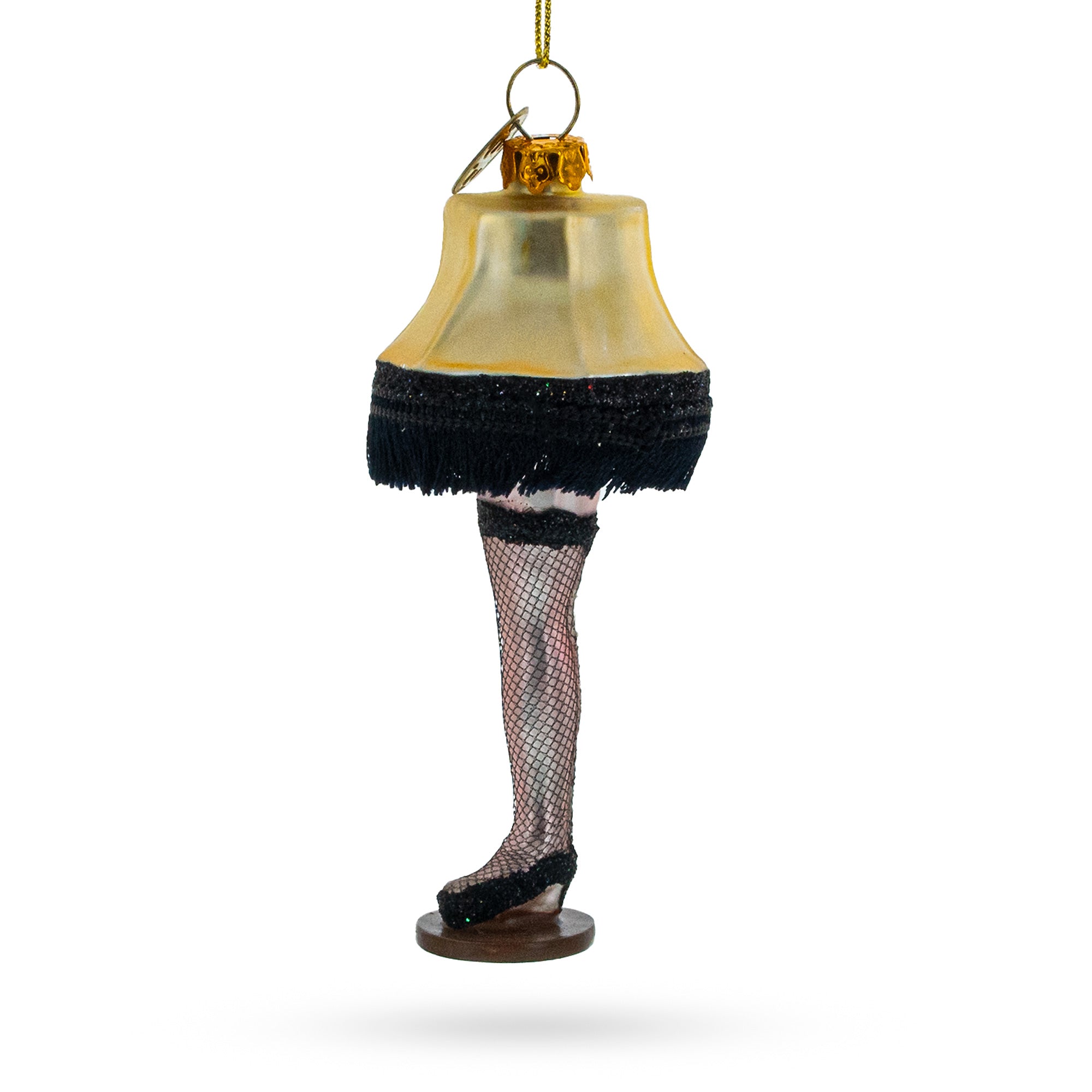 Iconic Leg Lamp Glass Christmas Ornament