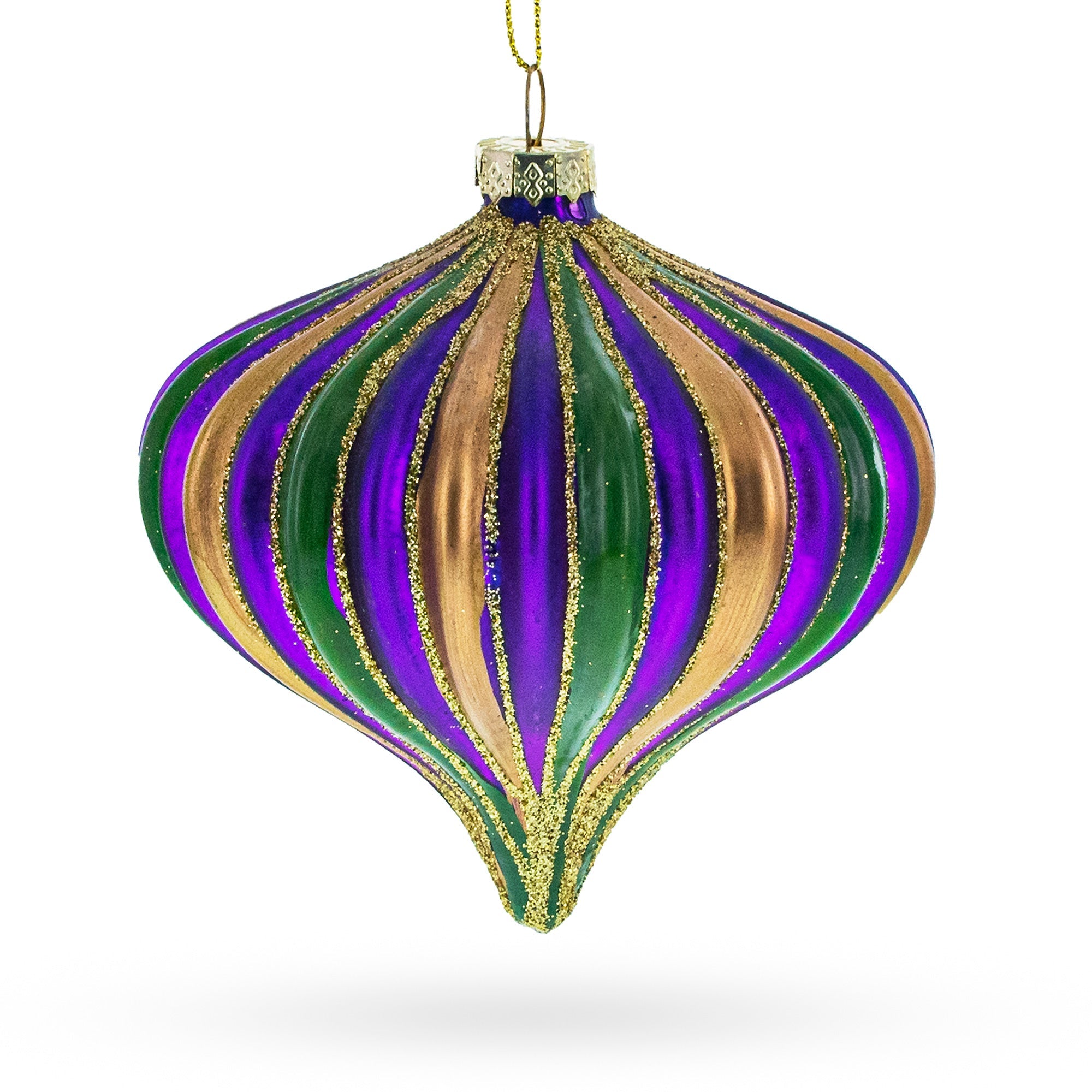 Vibrant Vintage Multicolored Glass Christmas Ornaments