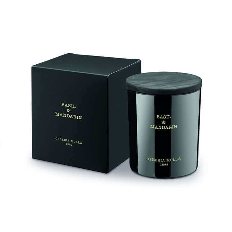 Cereria Molla - Basil & Mandarin Candle - 8 oz / 230 g - Coastous