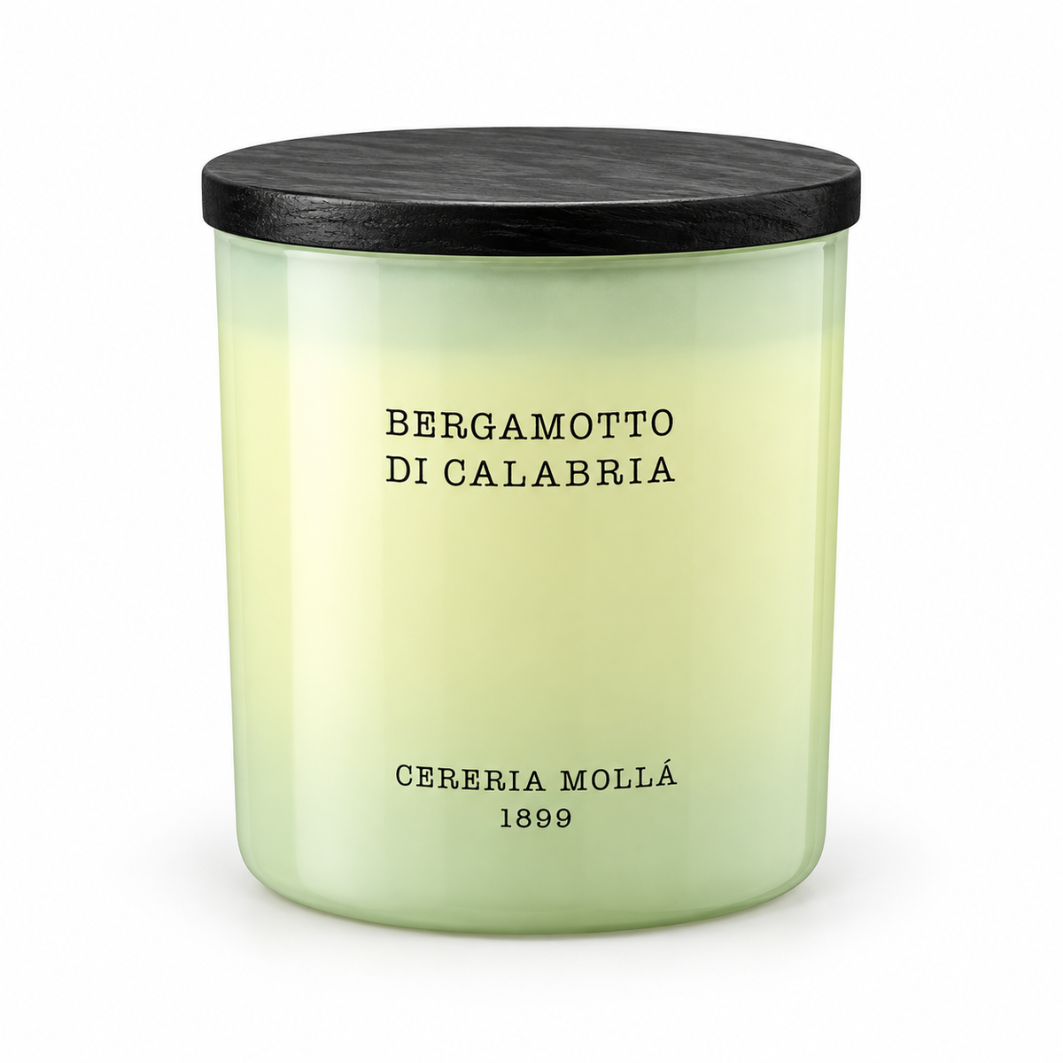 Cereria Molla Bergamotto di Calabria 230 g candle, clear product view