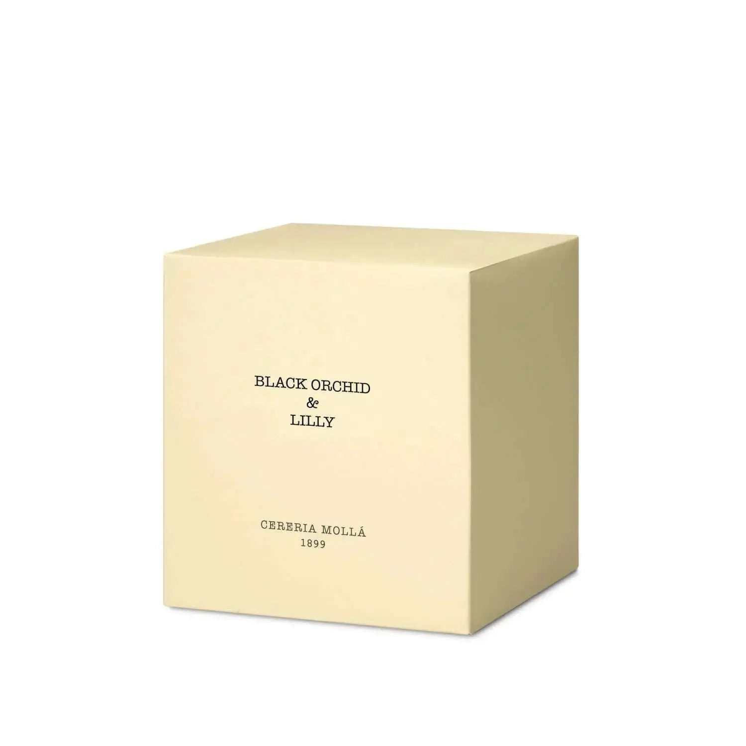 Cereria Molla - Black Orchid & Lily Ivory 3 wick XL Candle - 21 oz / 600 g