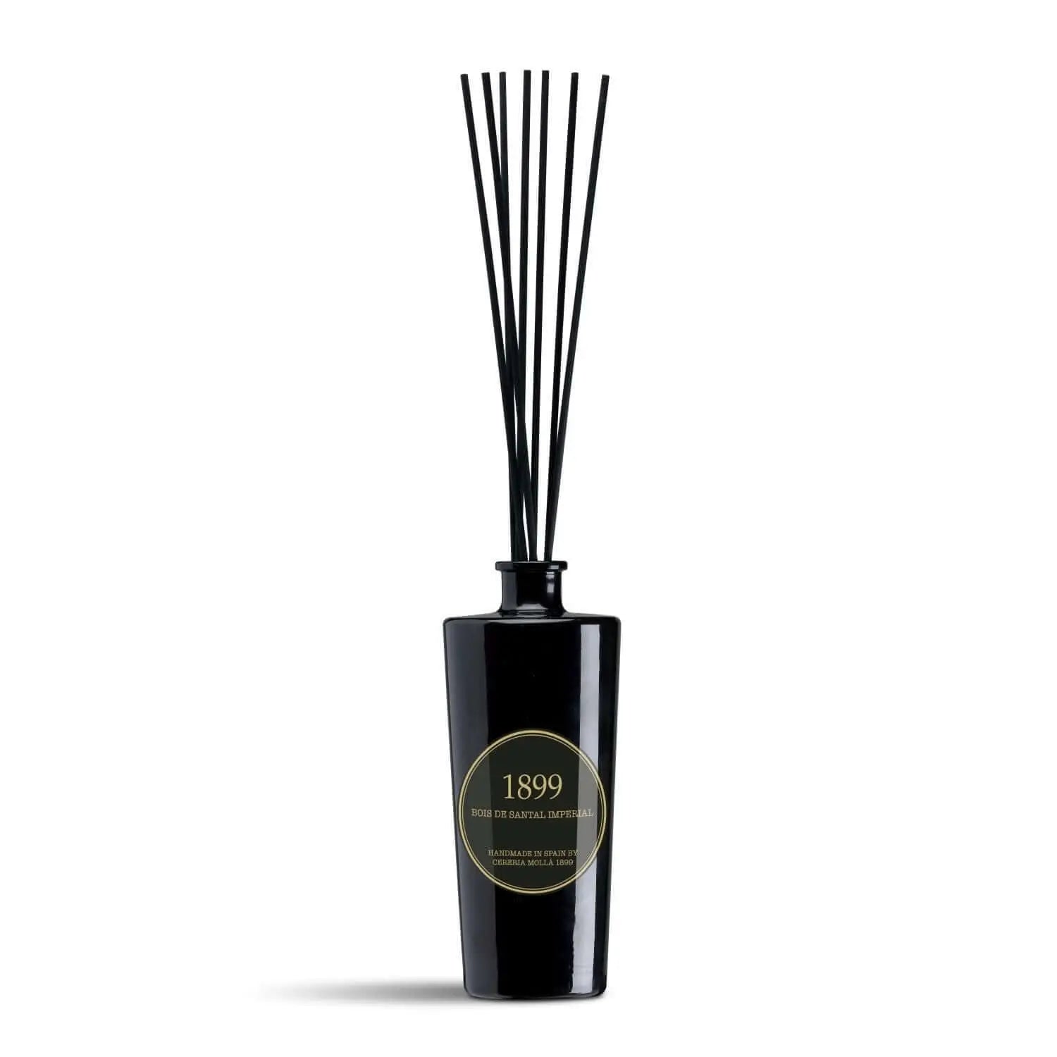 Cereria Molla - Bois De Santal Imperial Black & Gold Premium Reed Diffuser