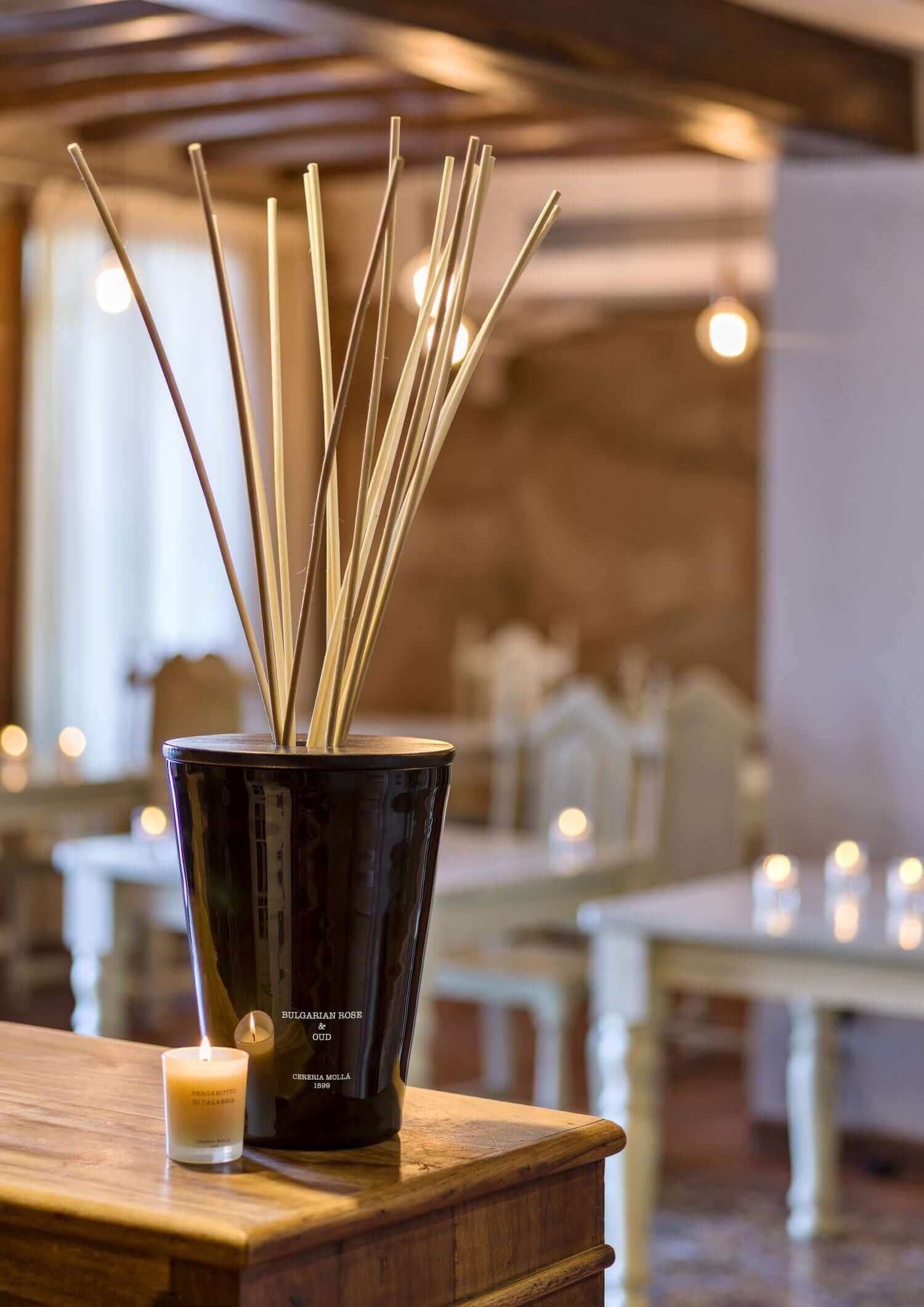 Cereria Molla - Bulgarian Rose & Oud Diffuser - Coastous